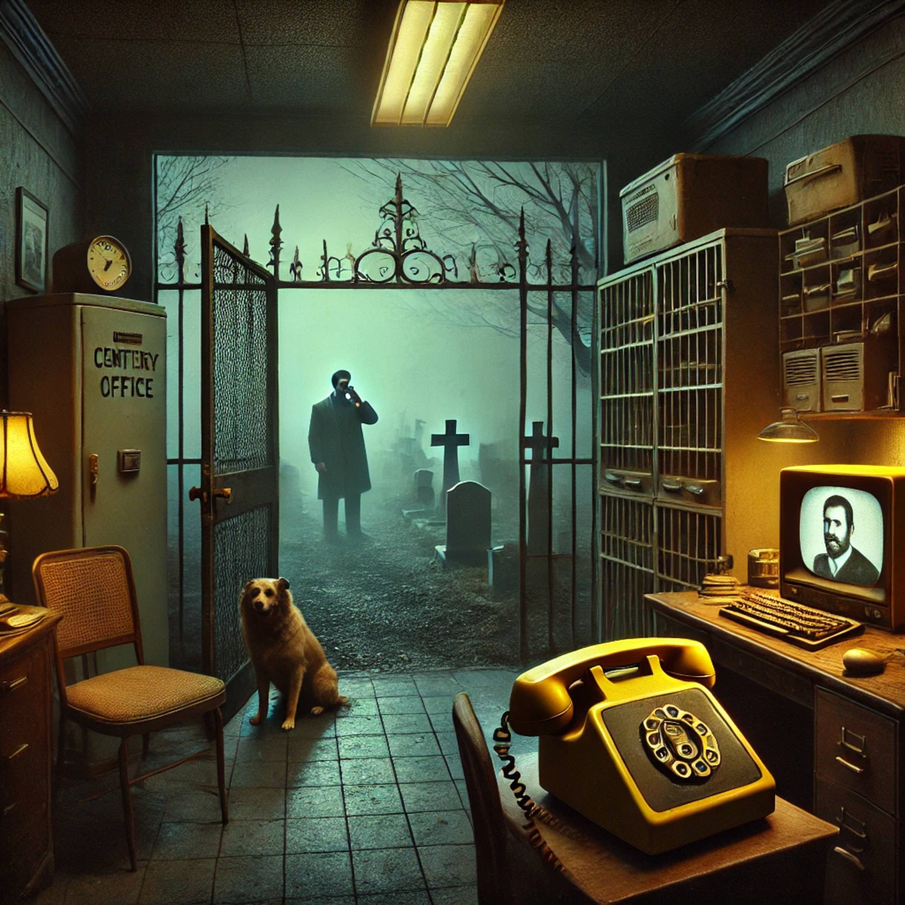 O portal no cemitério - CreepyStory
