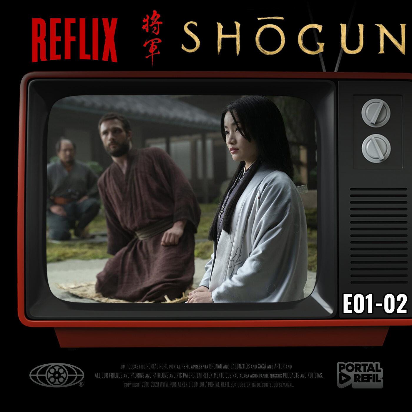 Reflix 116 – Xógum: A Gloriosa Saga do Japão – S01E01 e E02 episode artwork