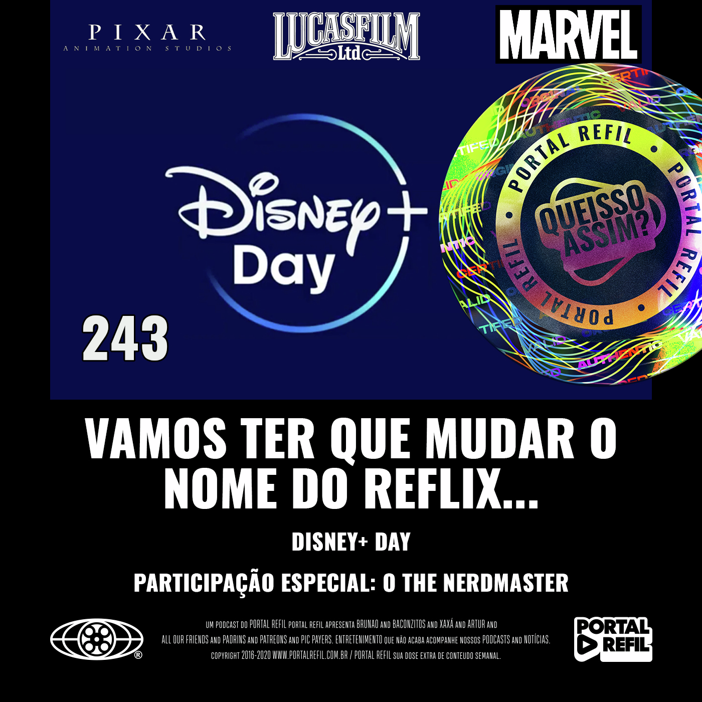 Vamos ter que mudar o nome do Reflix (Disney+ Day) episode artwork