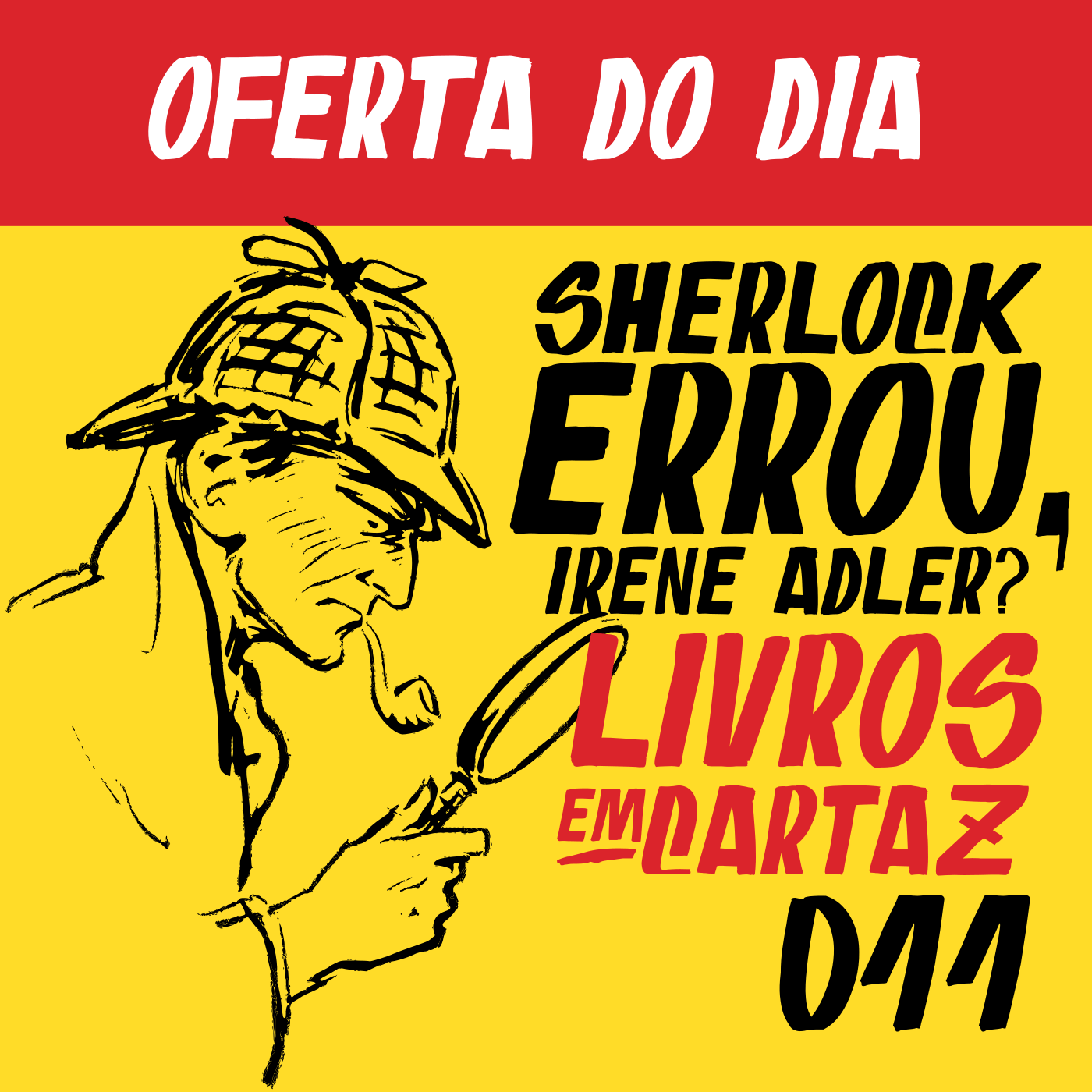 Livros em Cartaz 011 – Sherlock errou, Irene Adler? episode artwork