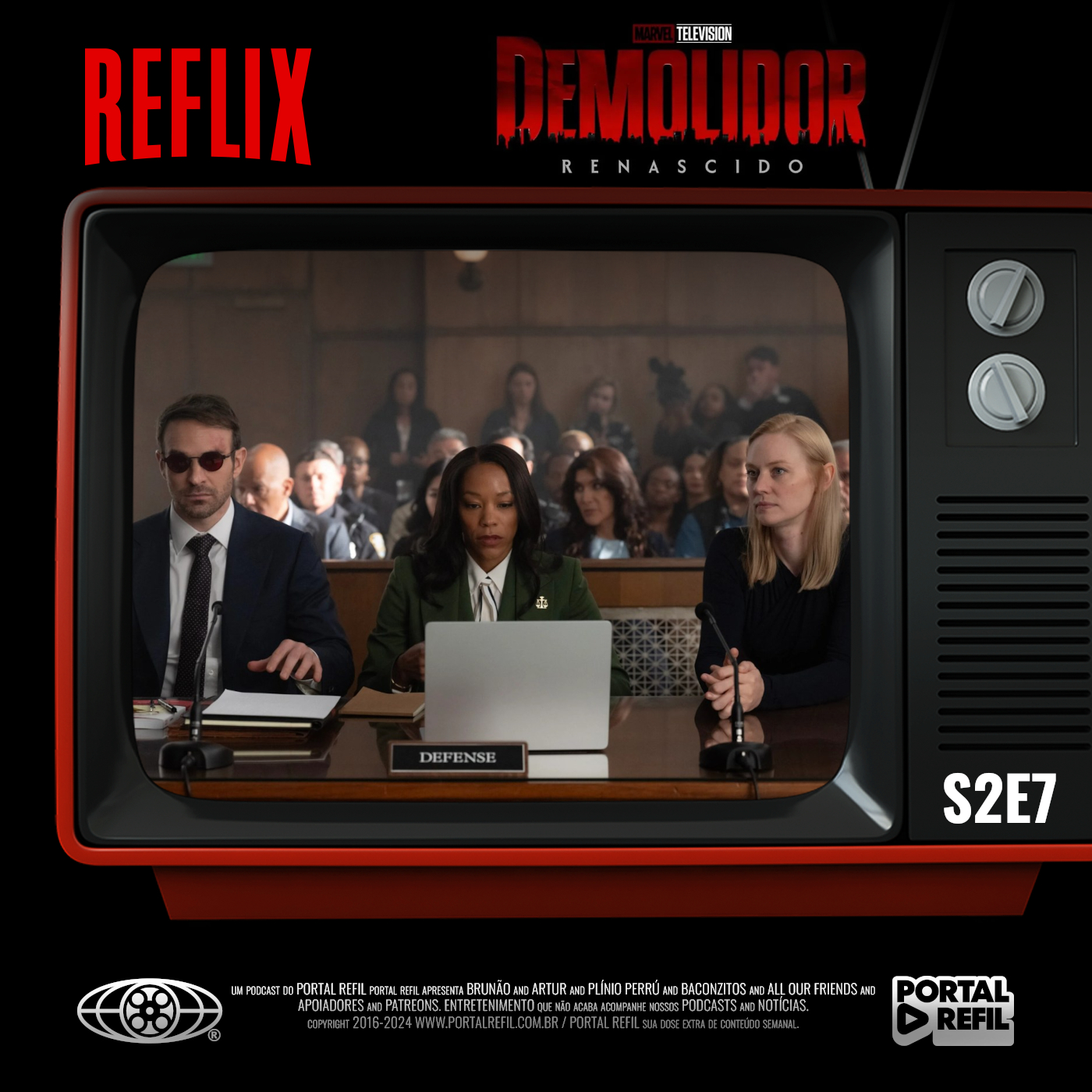 Reflix 171 – Demolidor:Renascido – s02e07 episode artwork