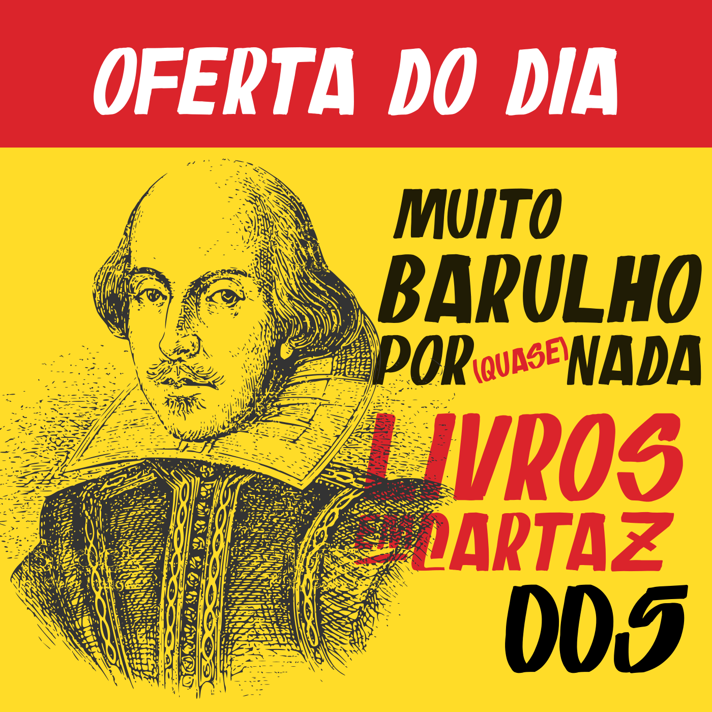 Livros em Cartaz 005 – Muito Barulho por (QUASE!) nada episode artwork