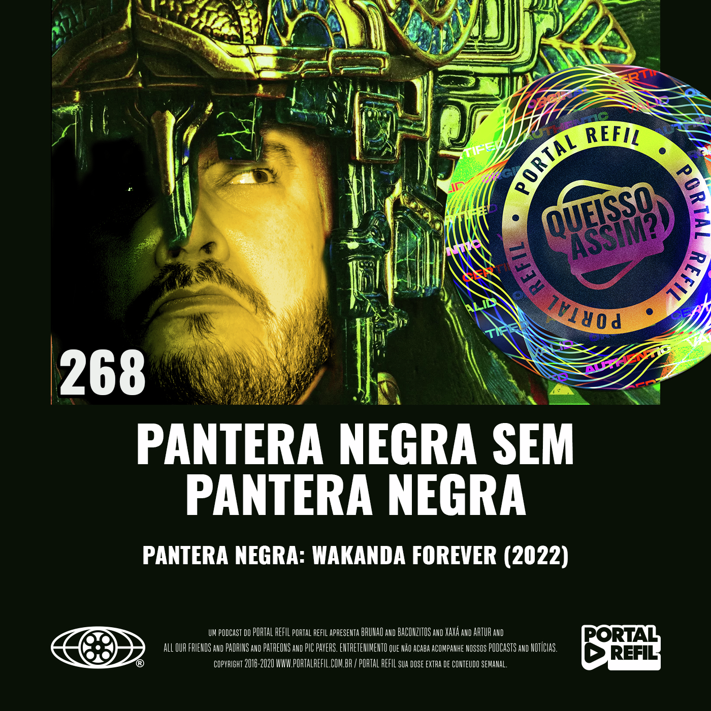 QueIssoAssim 268 – Pantera Negra Sem Pantera Negra episode artwork