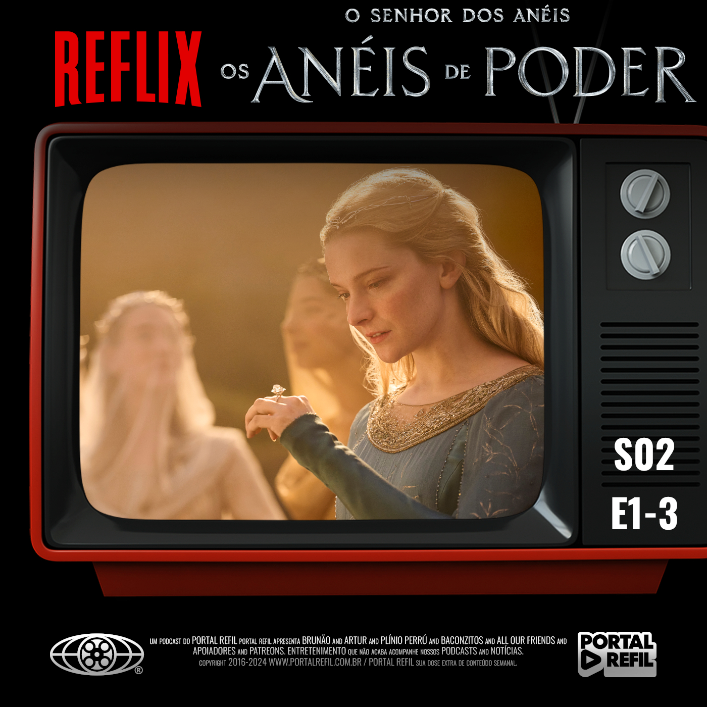 Reflix 132 – O Senhor dos Anéis: Anéis de Poder – s02e01-e03 episode artwork