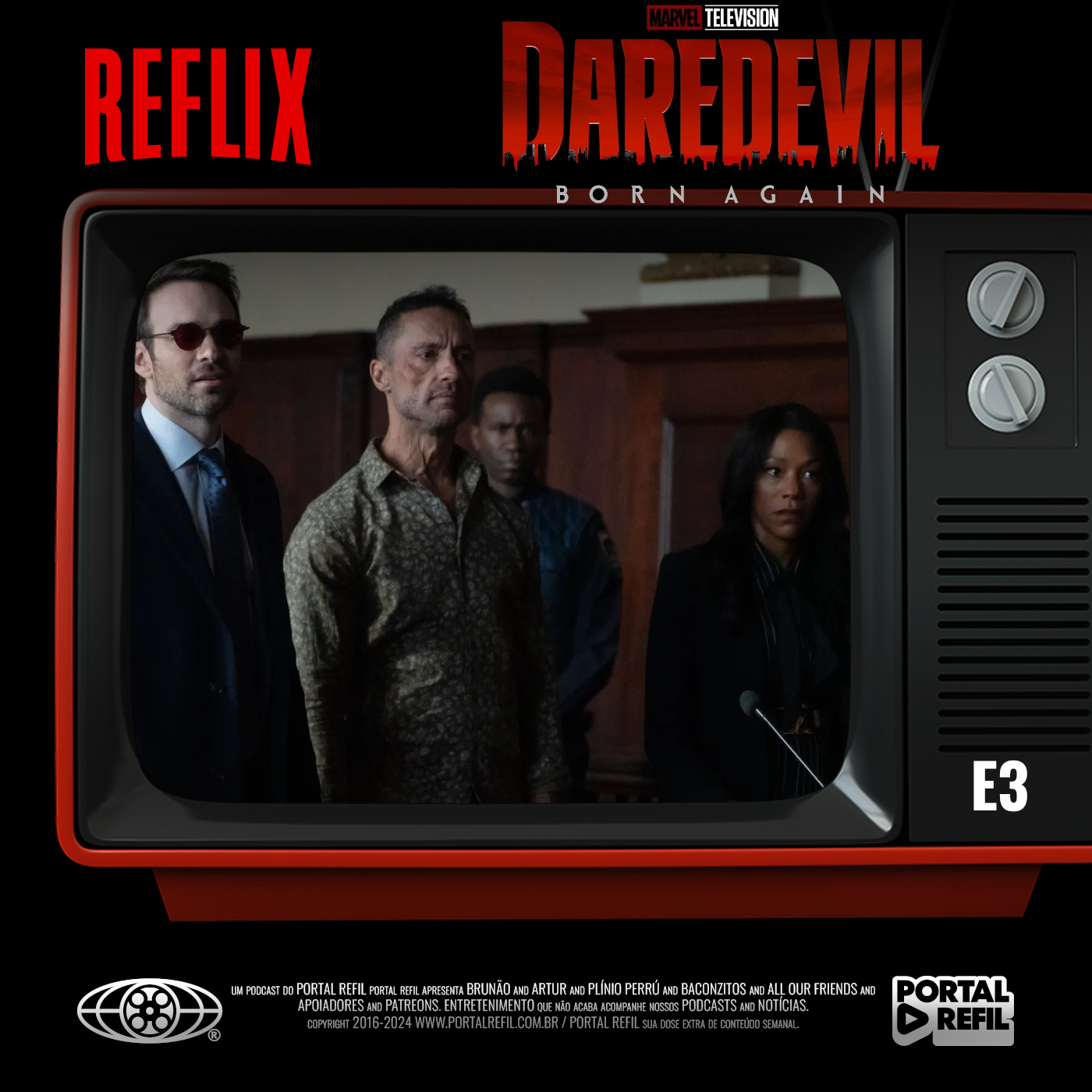 Reflix 145 – Demolidor: Renascido – s01e03 episode artwork