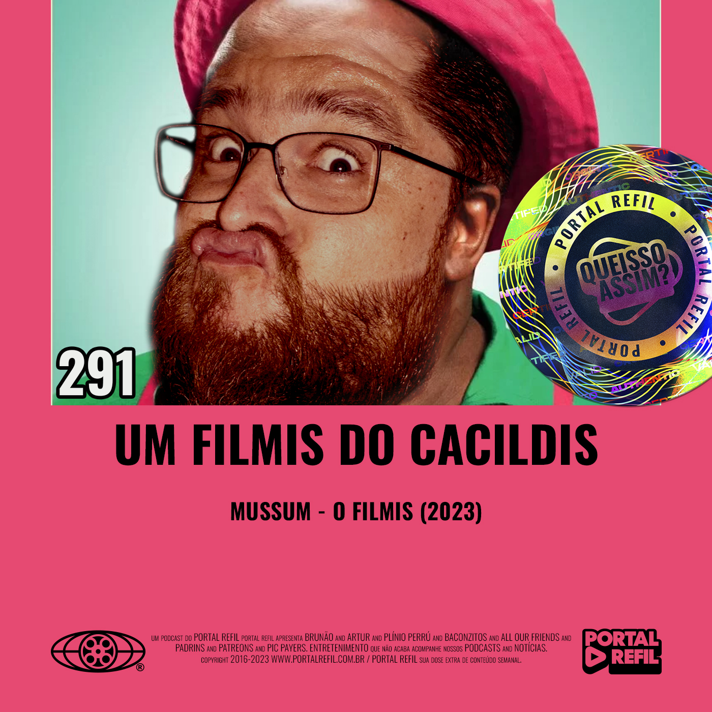 QueIssoAssim 291 – Um Filmis do Cacildis (Mussum, o Filmis) episode artwork