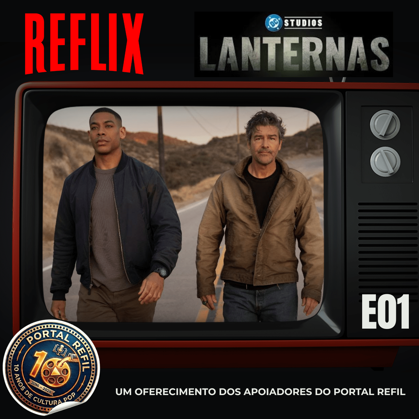 Reflix 182 – Lanternas acende uma nova luz sobre o universo da DC episode artwork