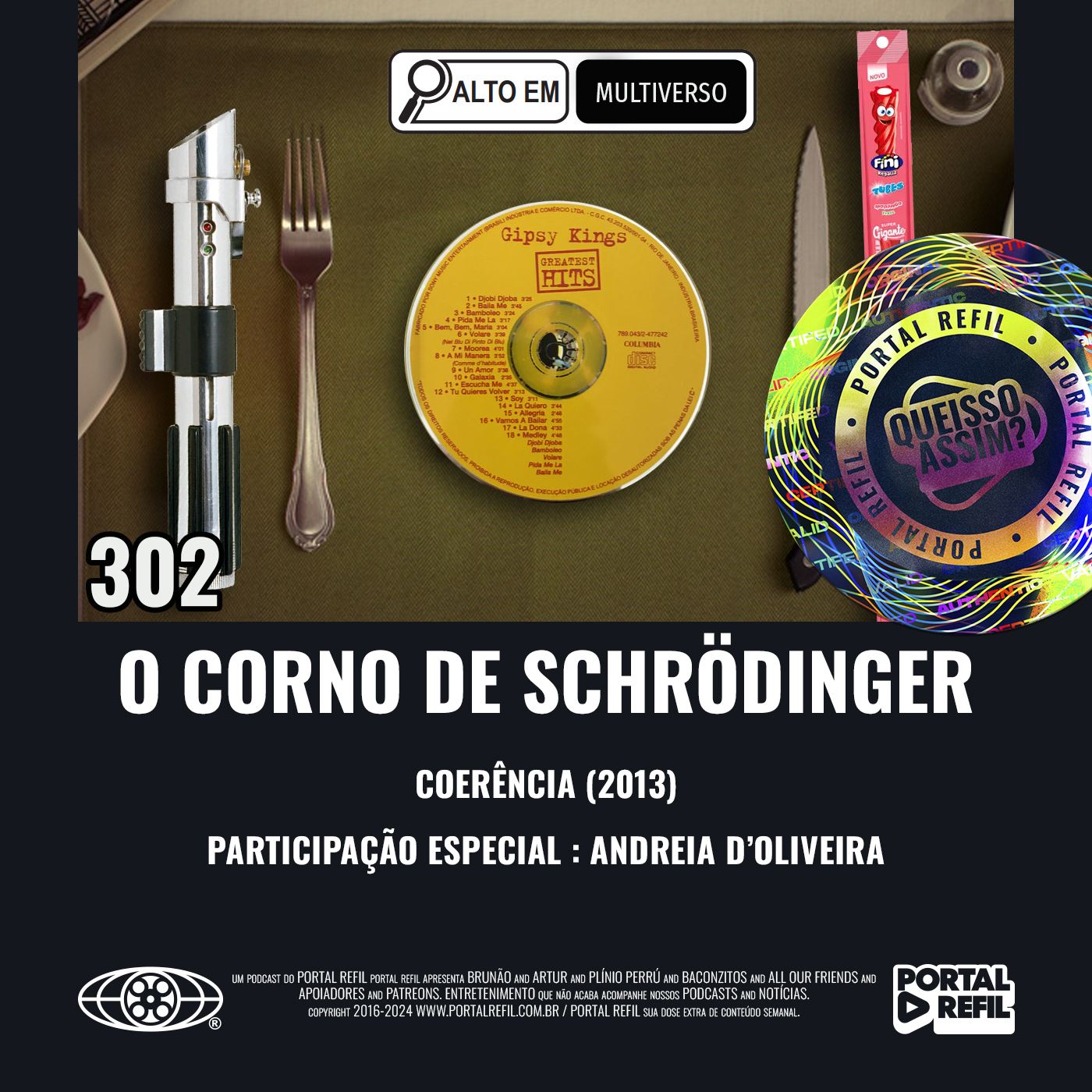 QueIssoAssim 302 – O Corno de Schrödinger (Coerência) episode artwork