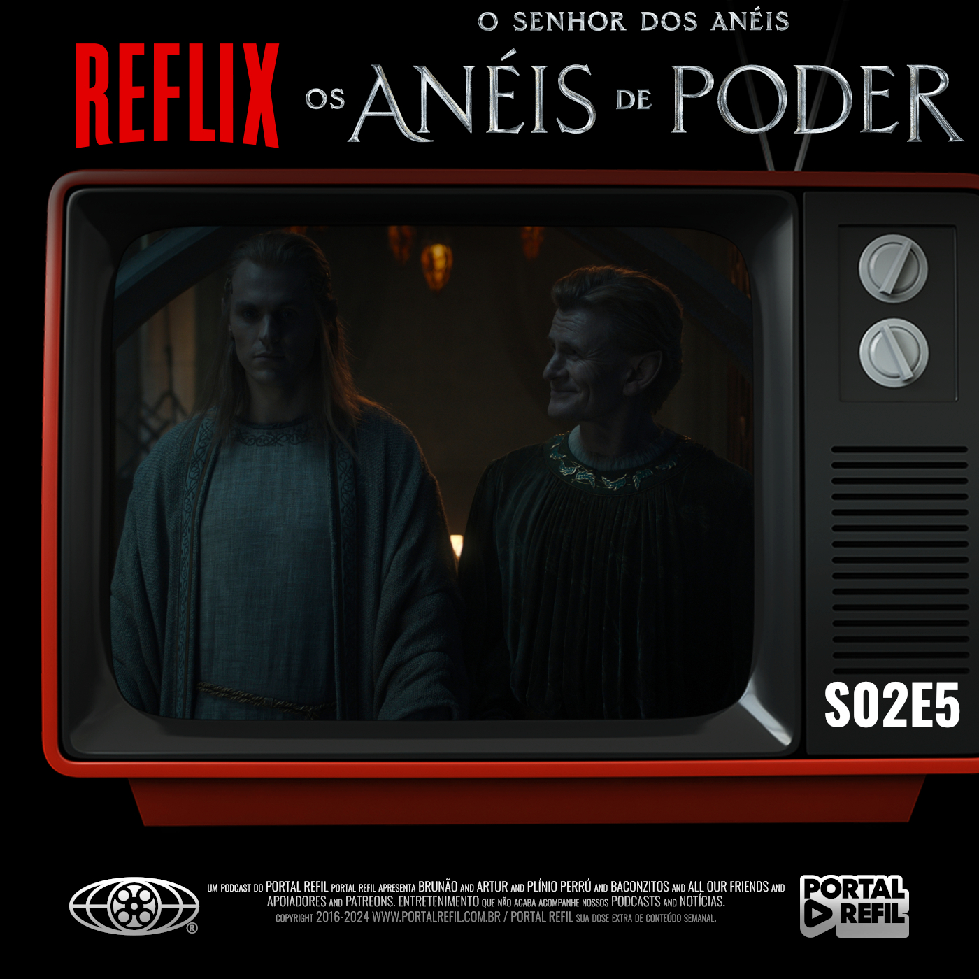 Reflix 134 – O Senhor dos Anéis: Anéis de Poder – s02e05 episode artwork