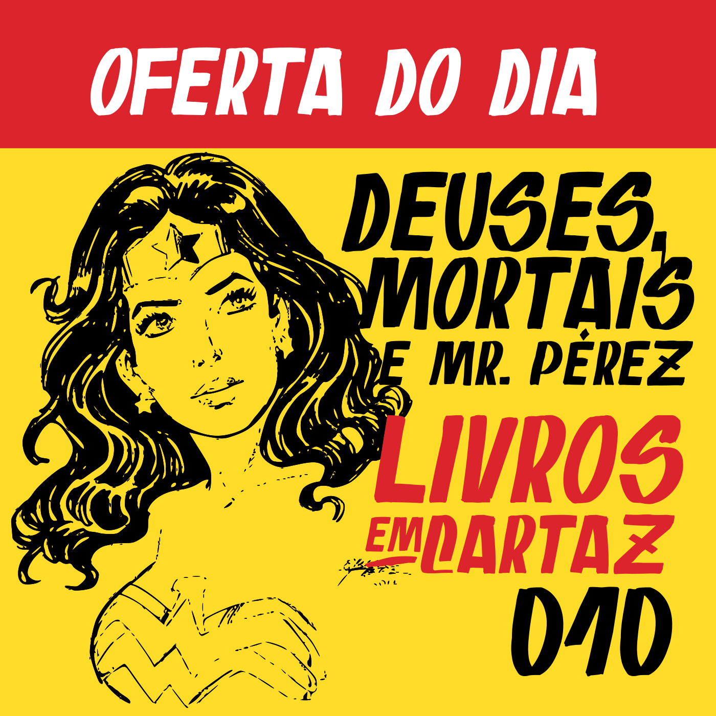 Livros em Cartaz 010 – Deuses, Mortais e Mr. Pérez episode artwork