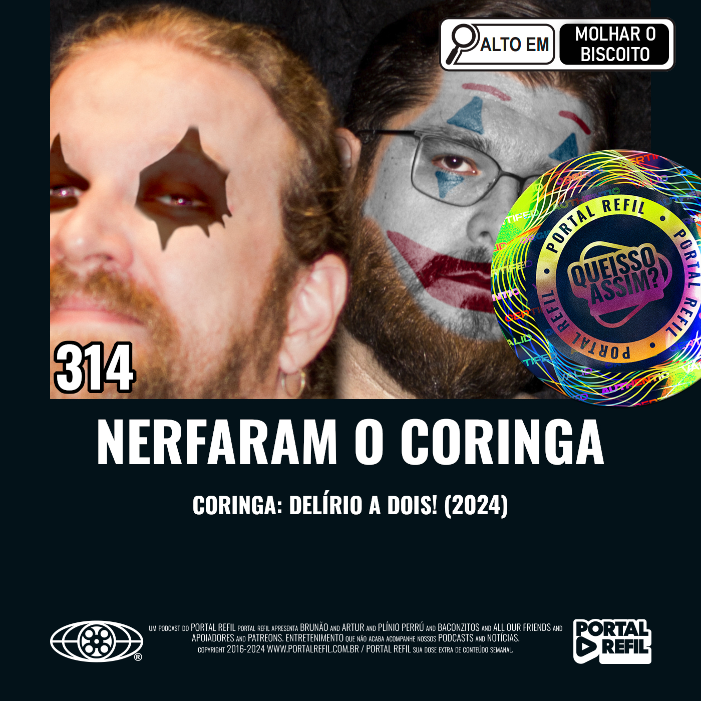 QueIssoAssim 314 – Nerfaram o Coringa (Coringa: Delírio a Dois) episode artwork