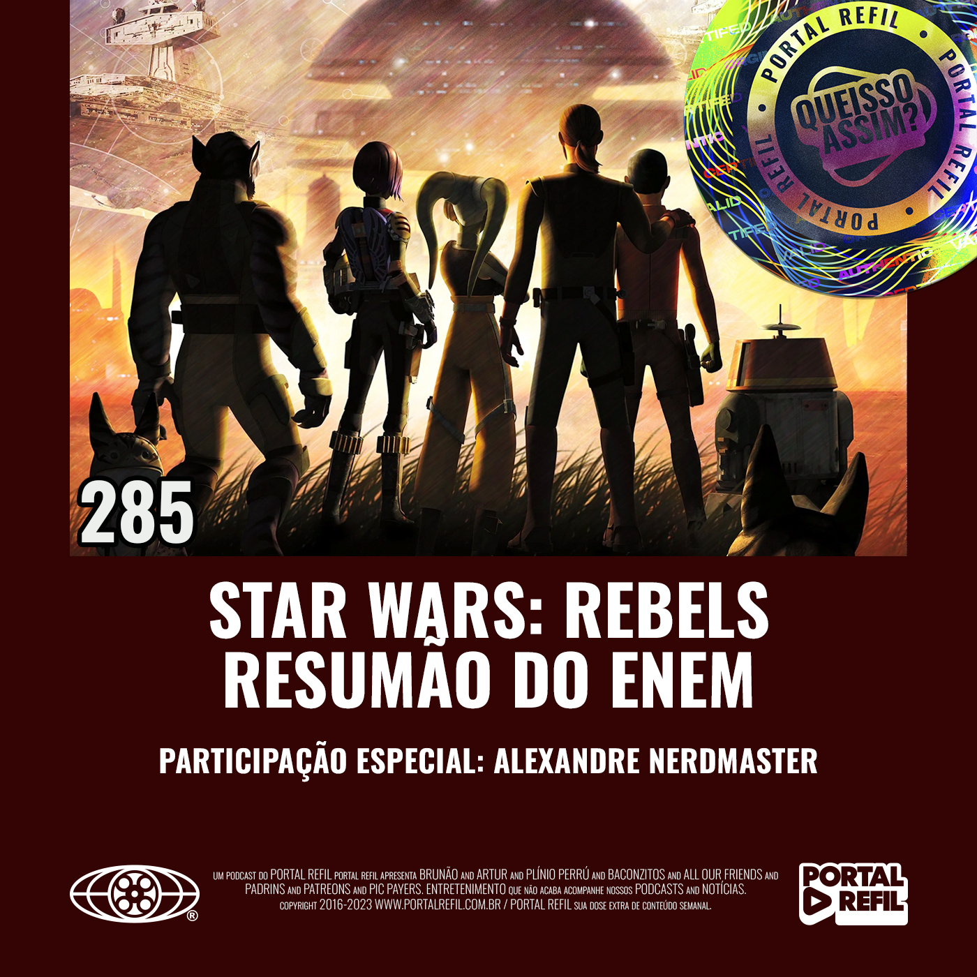 QueIssoAssim 285 – Star Wars Rebels: Resumão do Enem episode artwork