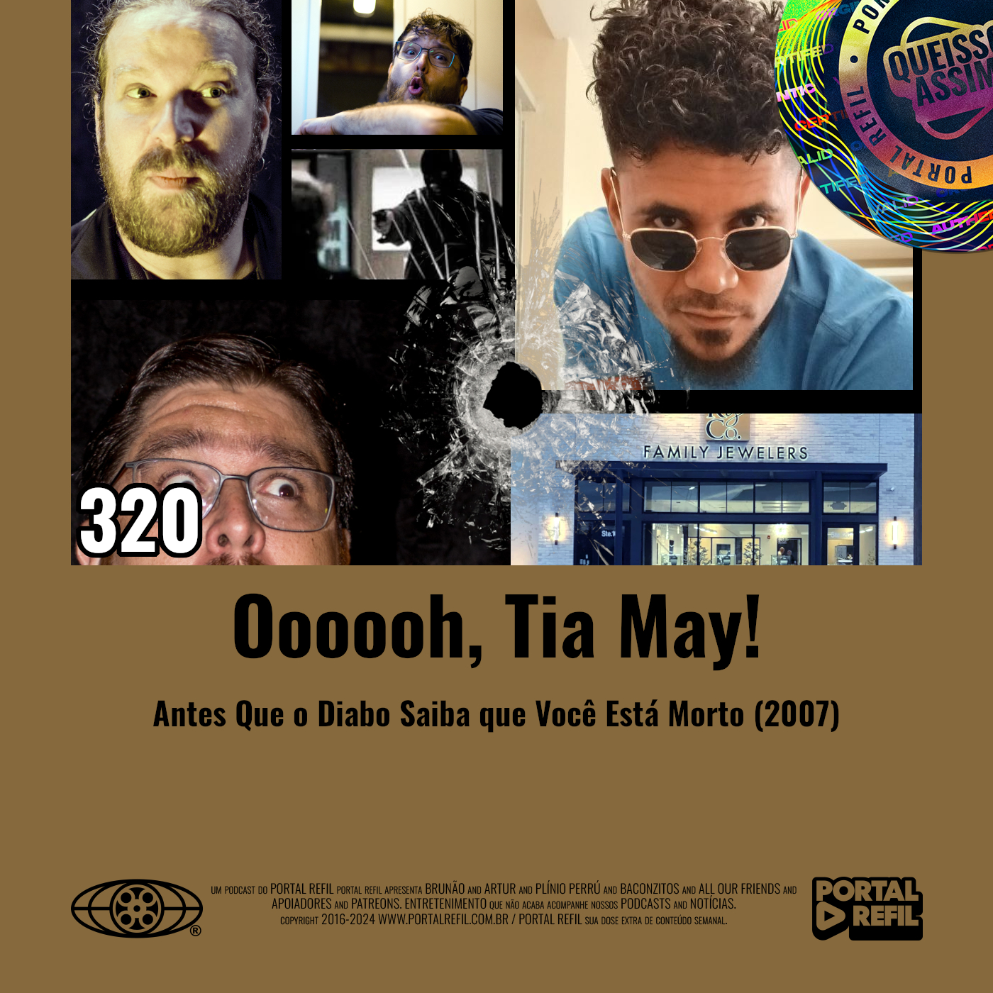 QueIssoAssim 320 – Oooooh, Tia May! (Antes Que o Diabo Saiba Que Você Está Morto) episode artwork