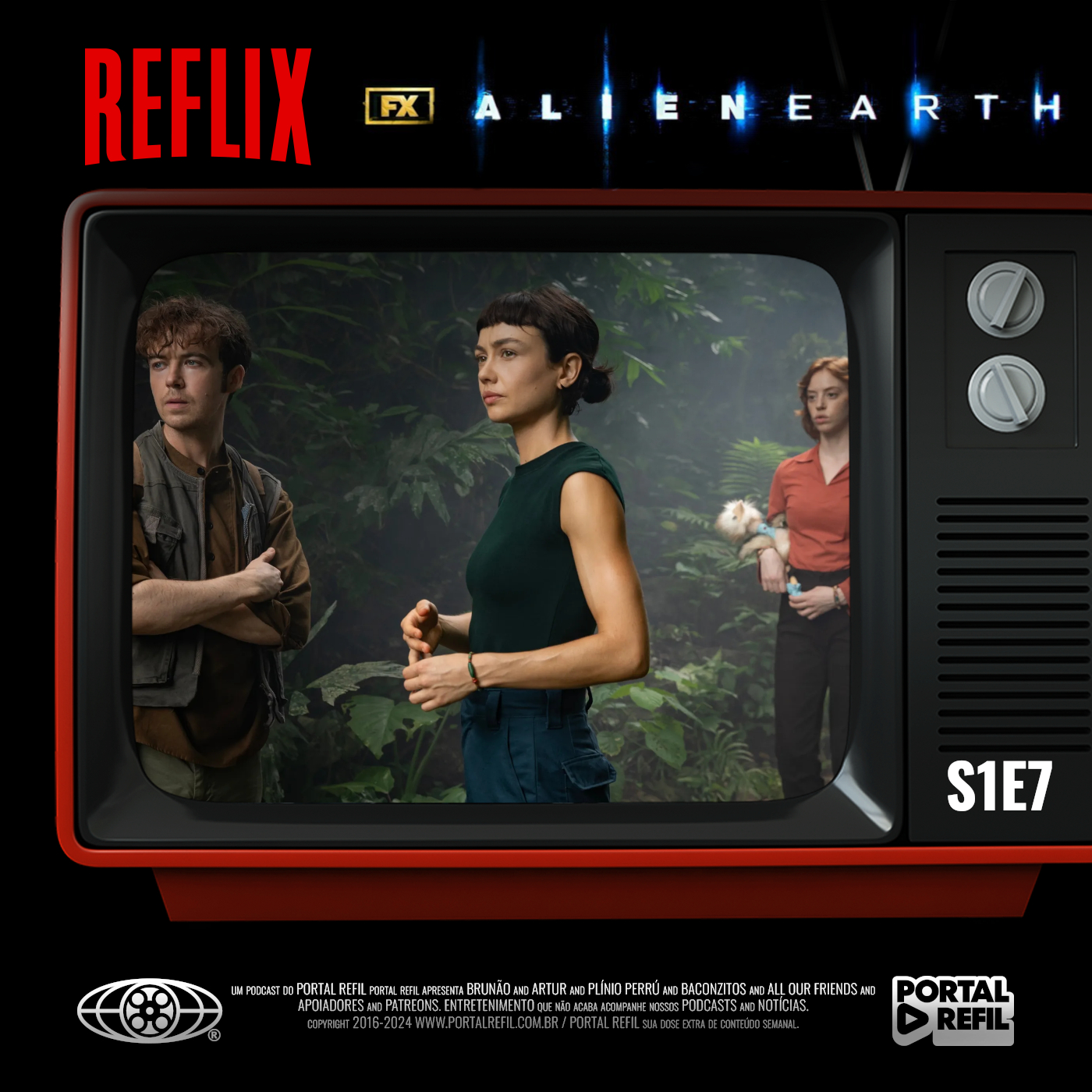 Reflix 156 – Alien: Earth série de terror – S01E07 episode artwork