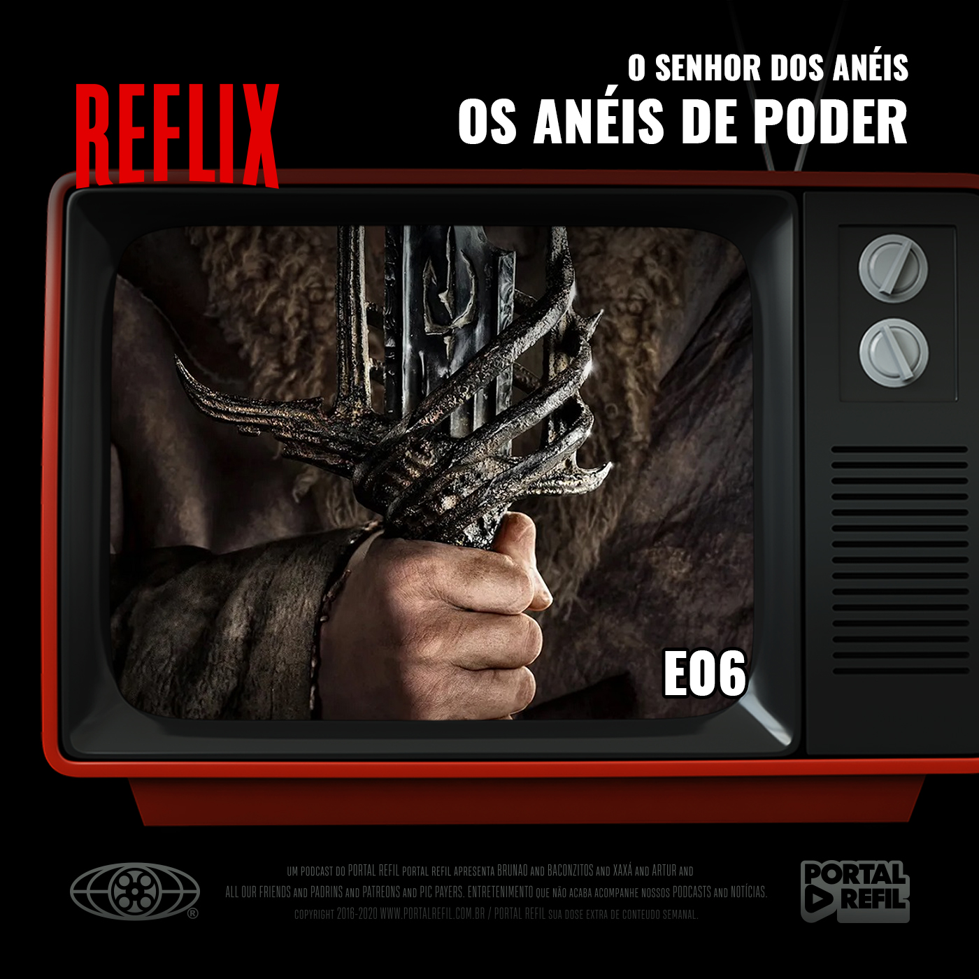 Reflix 77 – Anéis de Poder E06 episode artwork