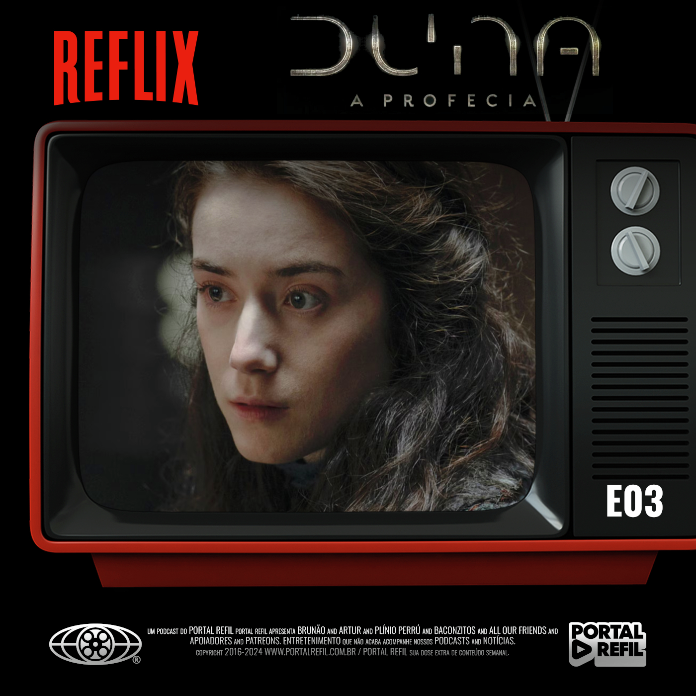 Reflix 140 – Duna: A Profecia – s01e03 episode artwork