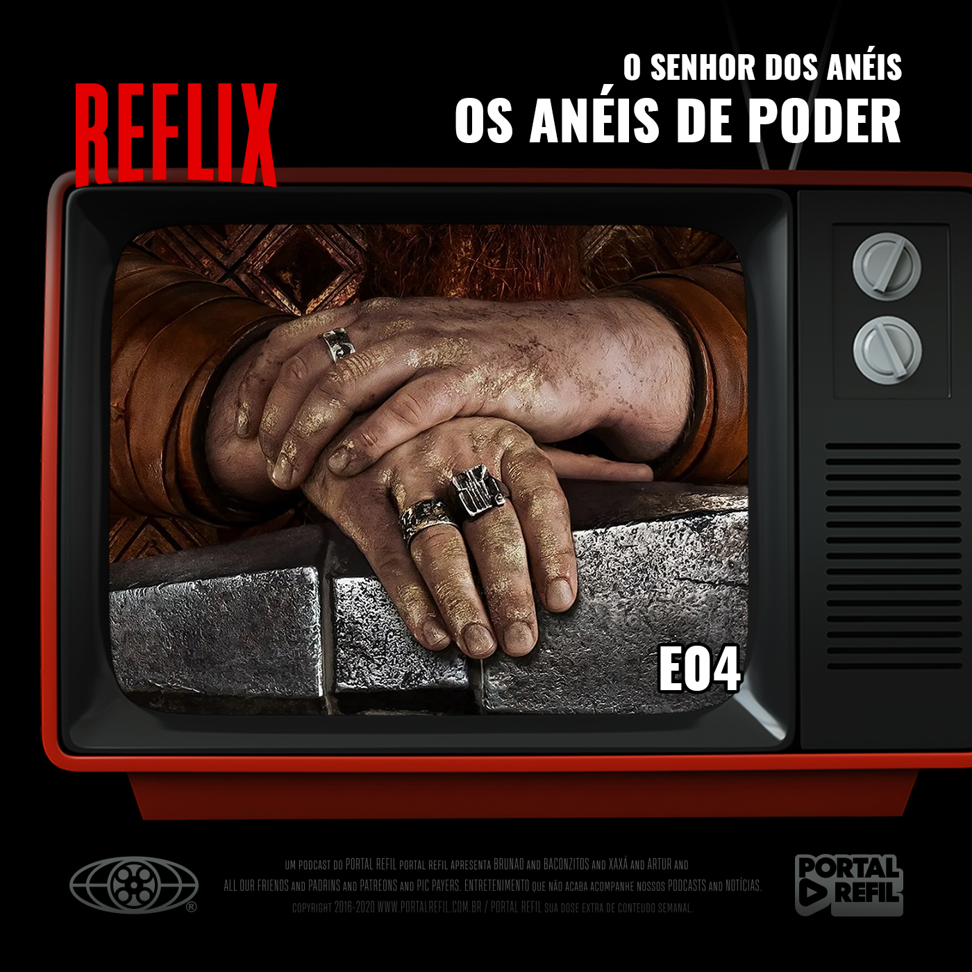 Reflix 75 – Os Anéis de Poder E04 episode artwork