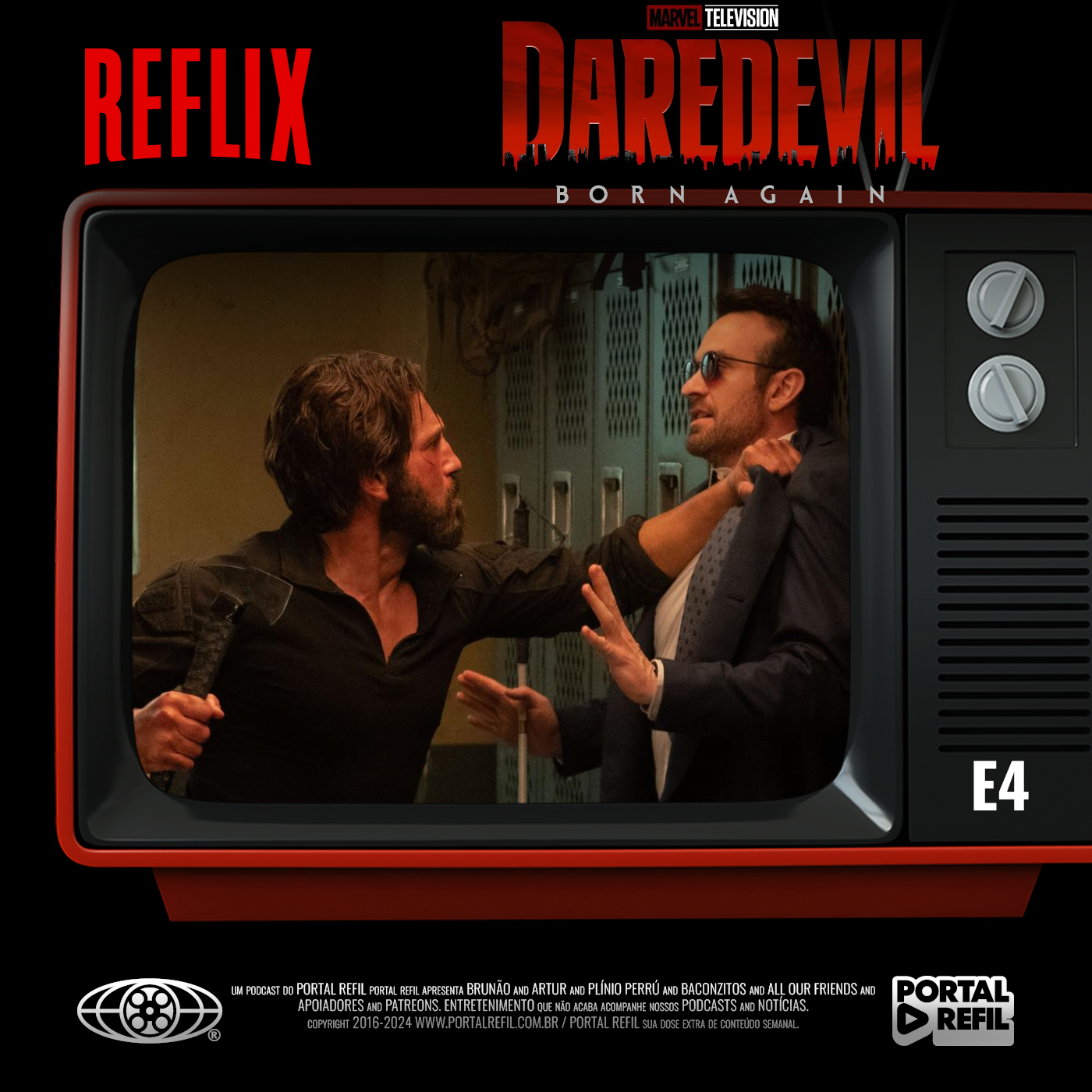 Reflix 146 – Demolidor: Renascido – s01e04 episode artwork