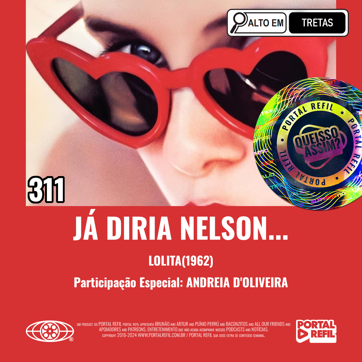 QueIssoAssim 311 – Já Diria Nelson… (Lolita – 1962) episode artwork
