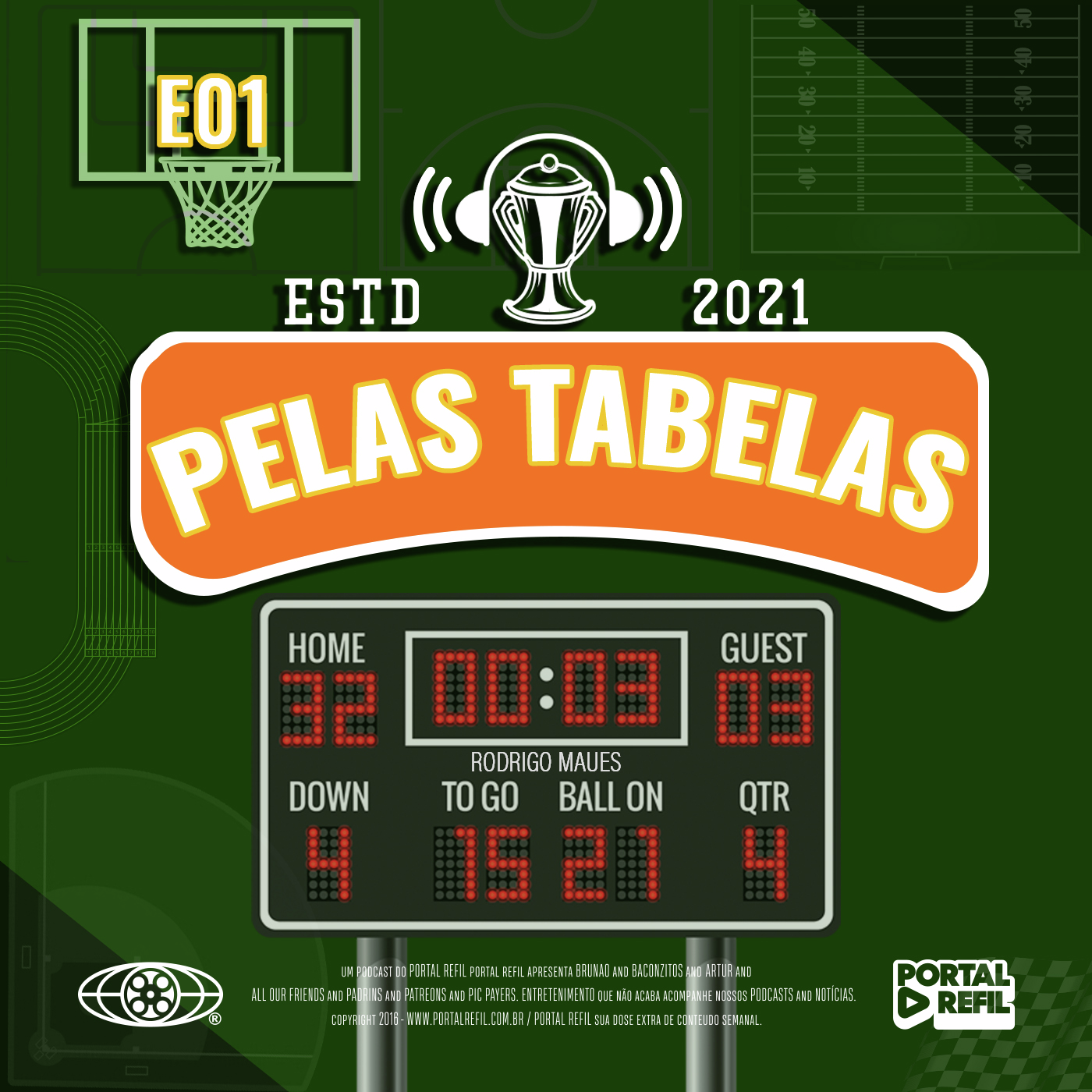 Pelas Tabelas 1 – Piloto episode artwork