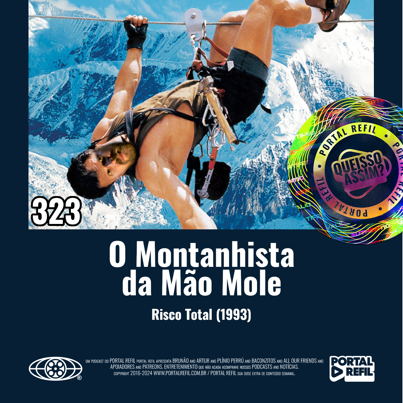 QueIssoAssim 323 – O Montanhista da Mão Mole (Risco Total) episode artwork