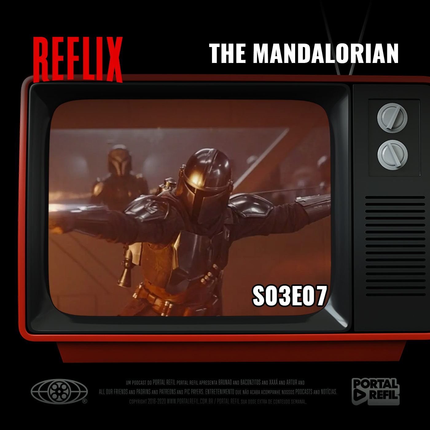 Reflix 95 – The Mandalorian S03E07 episode artwork