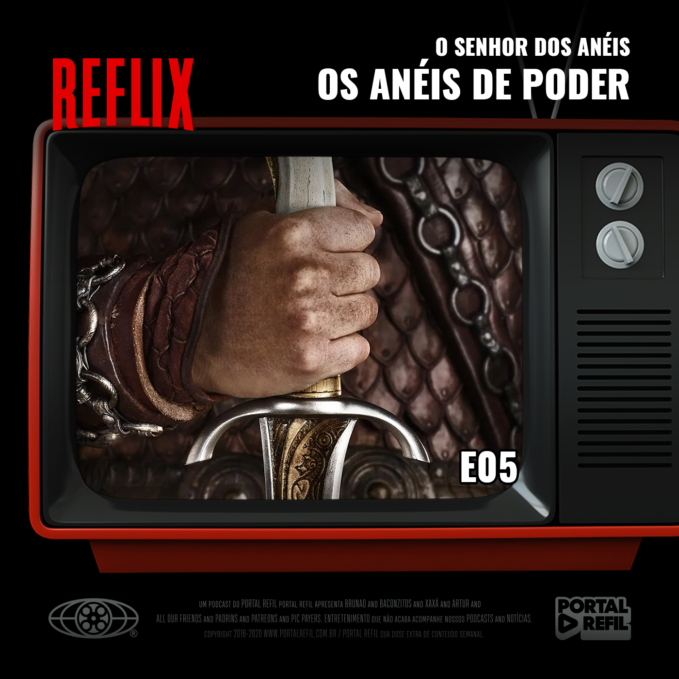 Reflix 76 – Os Anéis de Poder E05 episode artwork