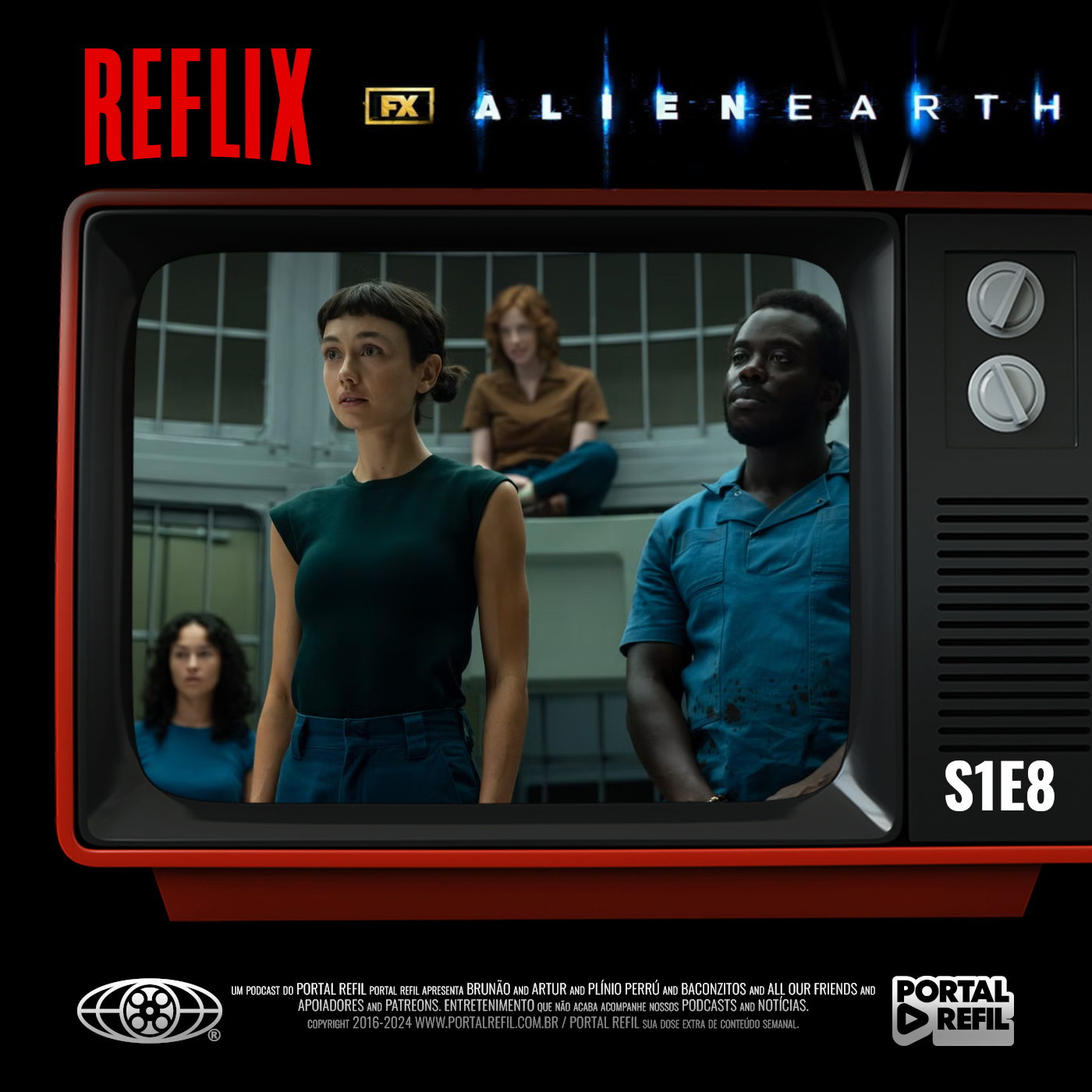 Reflix 157 – Alien: Earth série de terror – S01E08 episode artwork