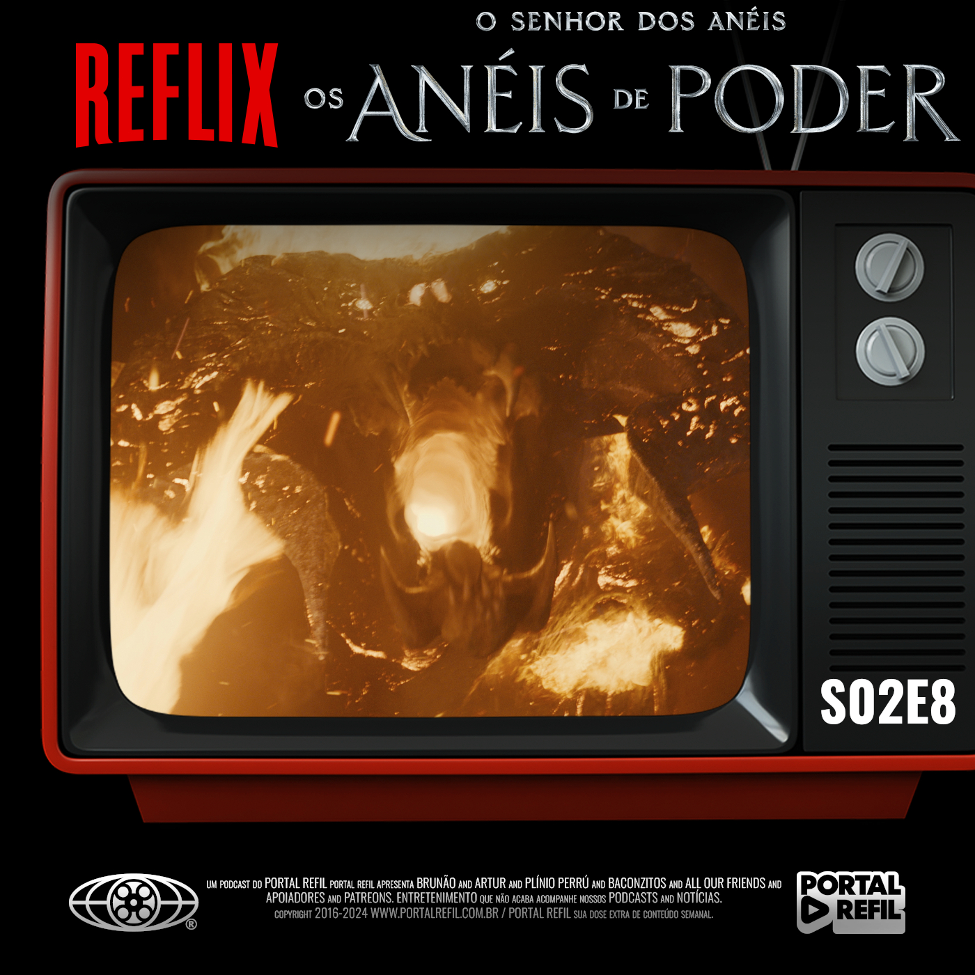 Reflix 137 – O Senhor dos Anéis: Os Anéis de Poder – s02e08 episode artwork