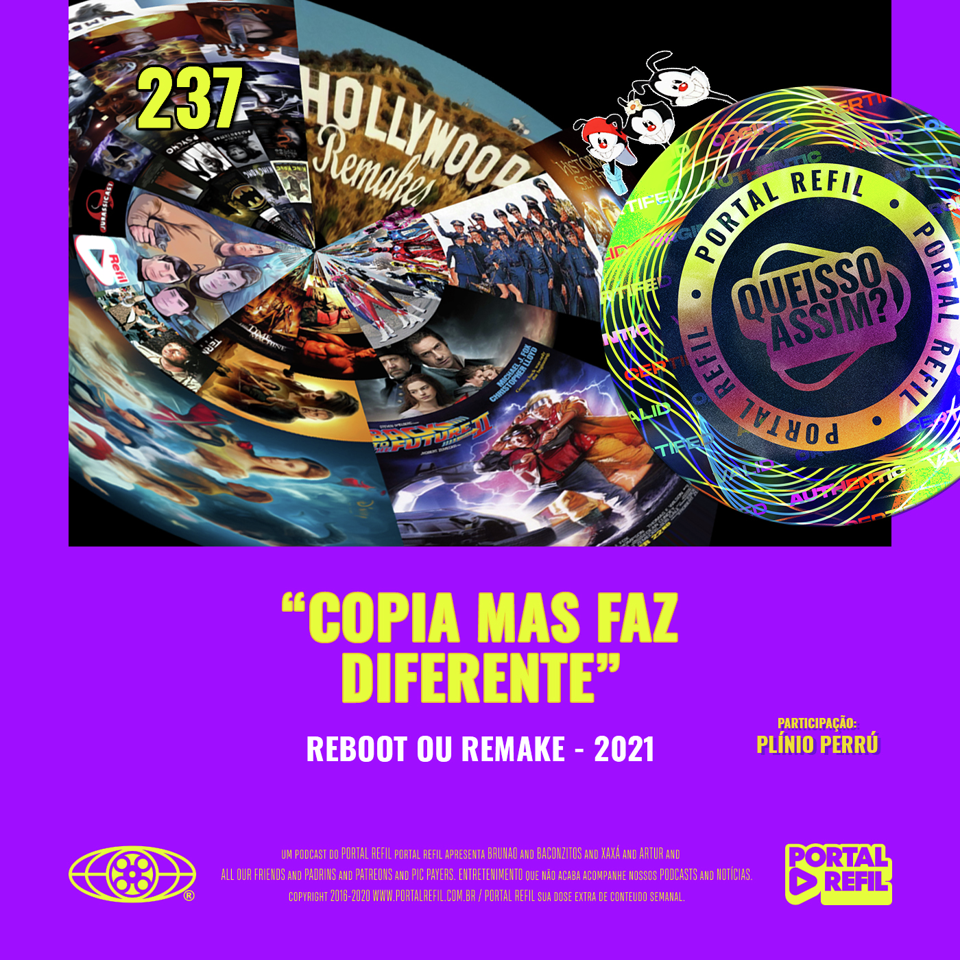 QueIssoAssim 237 – Copia Mas Faz Diferente (Reboot Ou Remake?) episode artwork