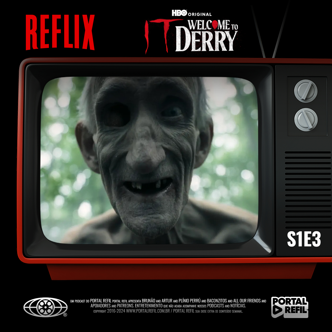 Reflix 160: IT – Bem-Vindo à Derry S01E03 | Novas pistas revelam o terror que domina a cidade episode artwork