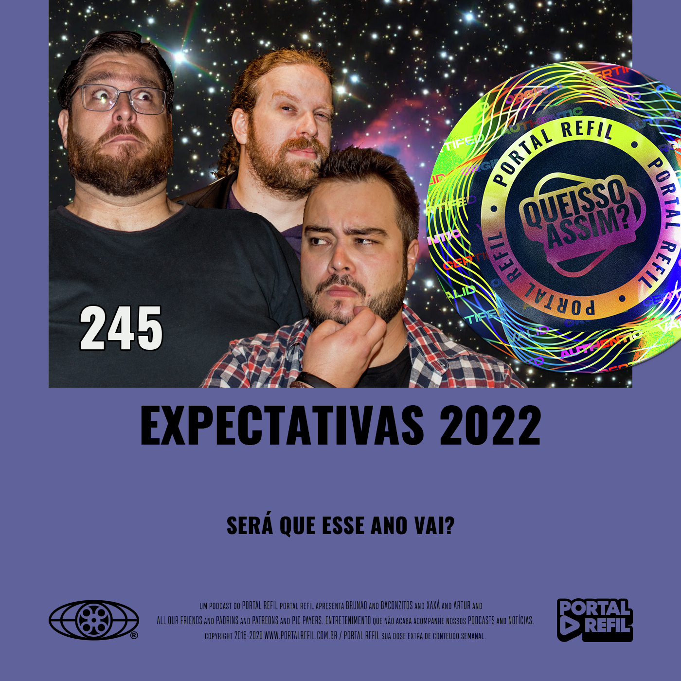 QueIssoAssim 245 – Expectativas 2022 episode artwork