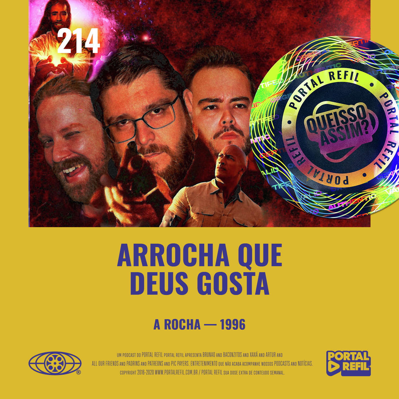 QueIssoAssim 214 – Arrocha Que Deus Gosta (A Rocha – 1996) episode artwork