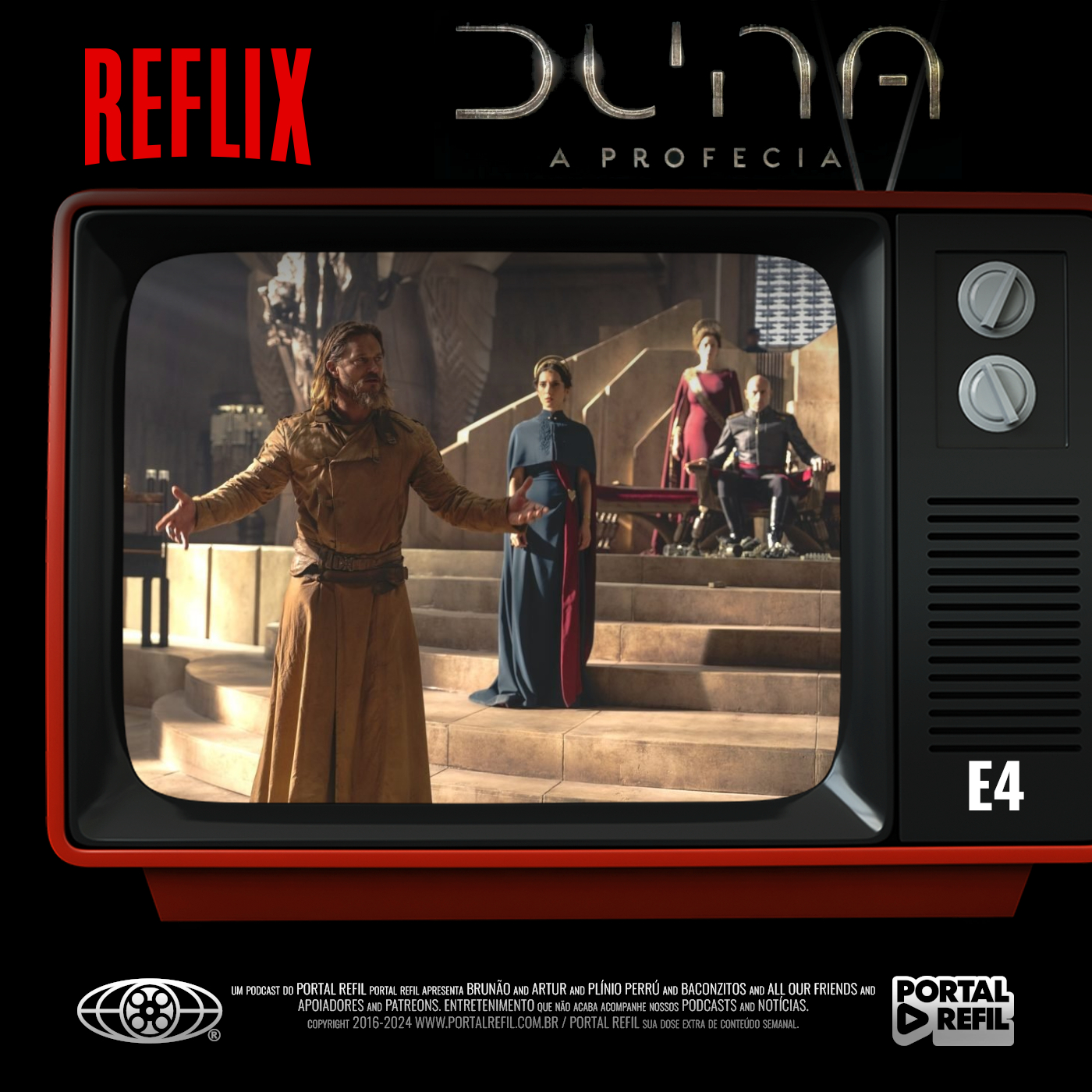 Reflix 141 – Duna: Profecia Ep 4 episode artwork