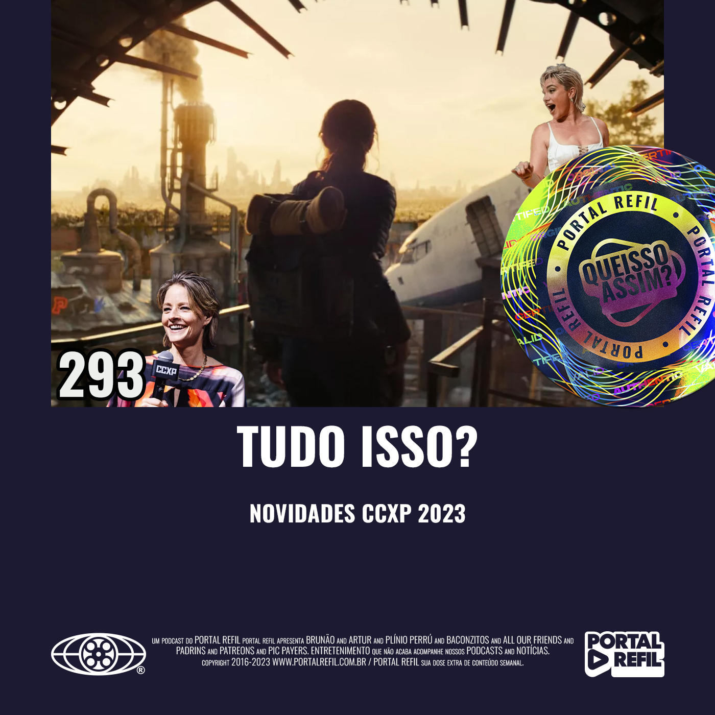 QueIssoAssim 293 – Tudo Isso? Novidades CCXP2023 episode artwork