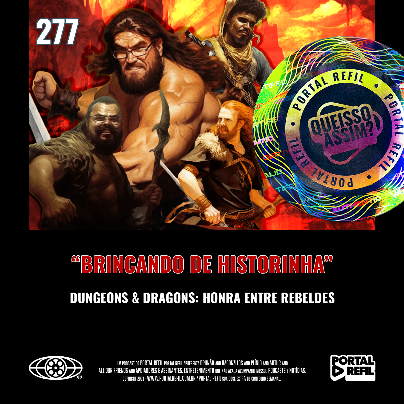 QueIssoAssim 277 – Brincando de Historinha episode artwork