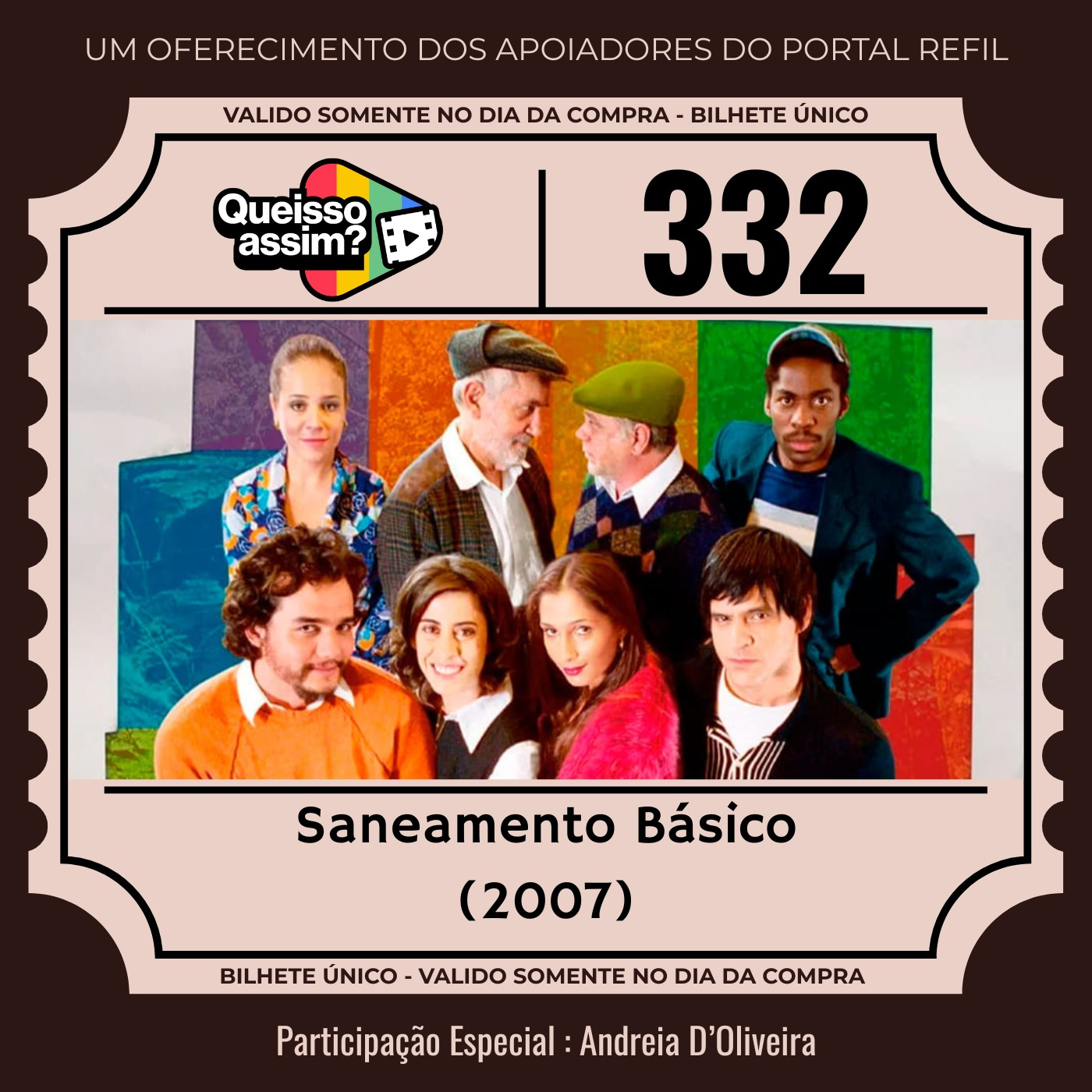 QueIssoAssim 332 – Silene Seagal e o Monstro da Fossa ou do Fosso (Saneamento Básico – O Filme) episode artwork