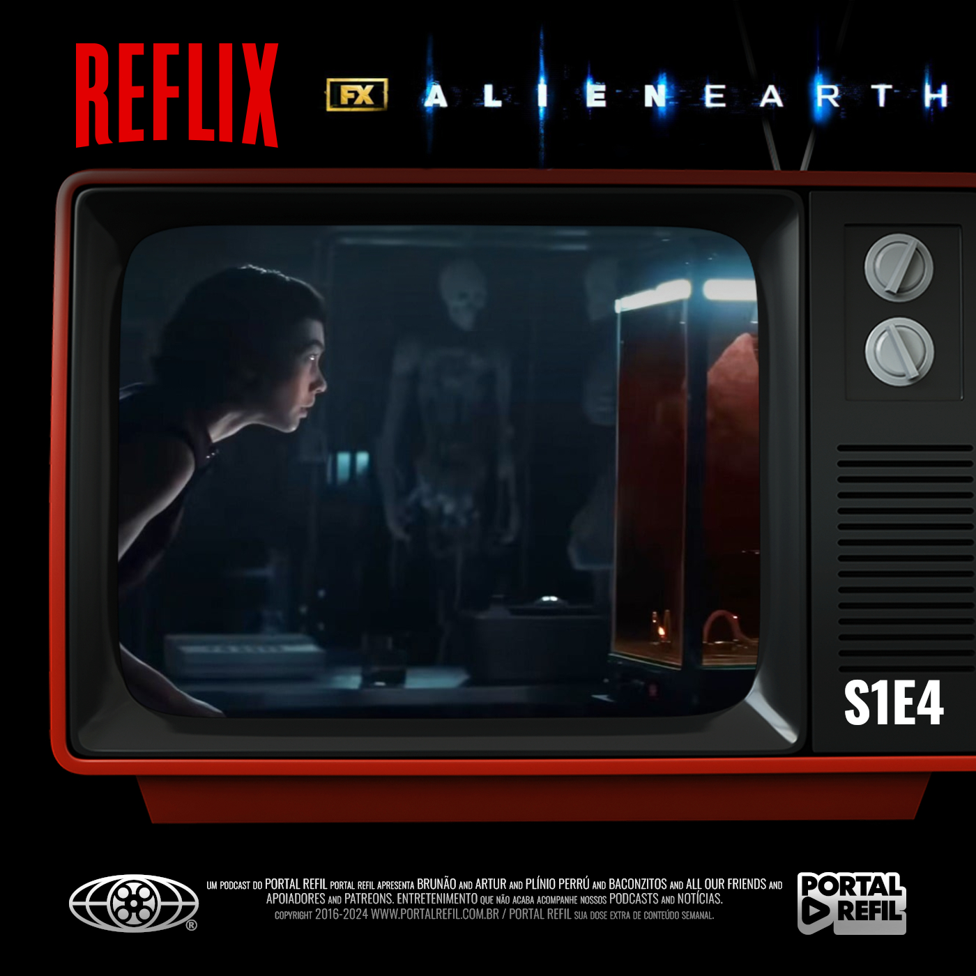 Reflix 153 – Alien: Earth série de terror – S01E04 episode artwork
