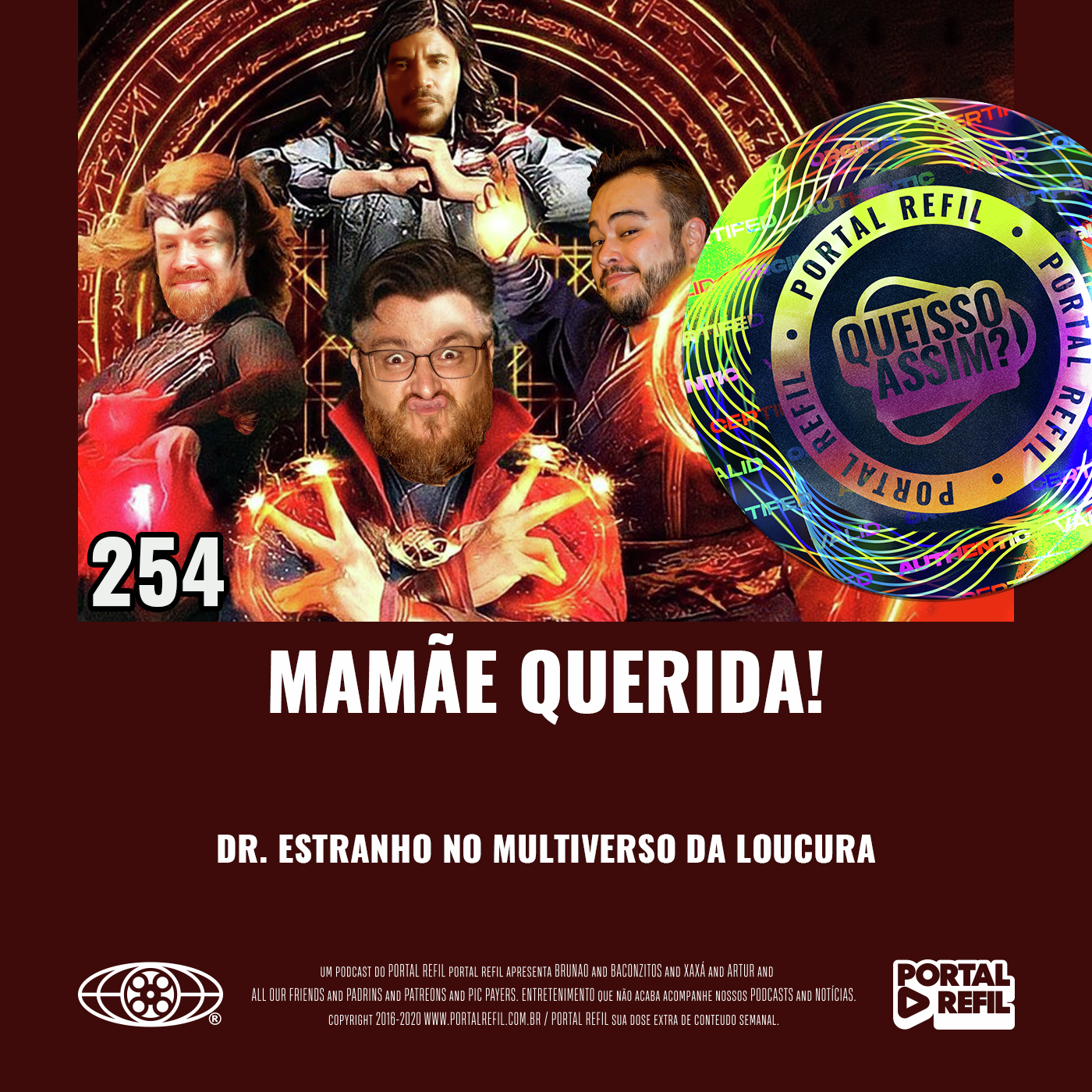 QueIssoAssim 254 – Mamãe Querida! (Doutor Estranho no Multiverso da Loucura) episode artwork