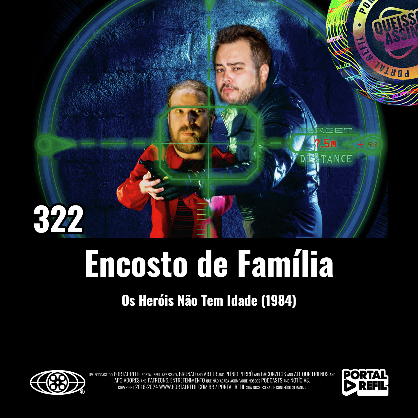 QueIssoAssim 322 – Encosto de Família (Heróis Não Têm Idade) episode artwork