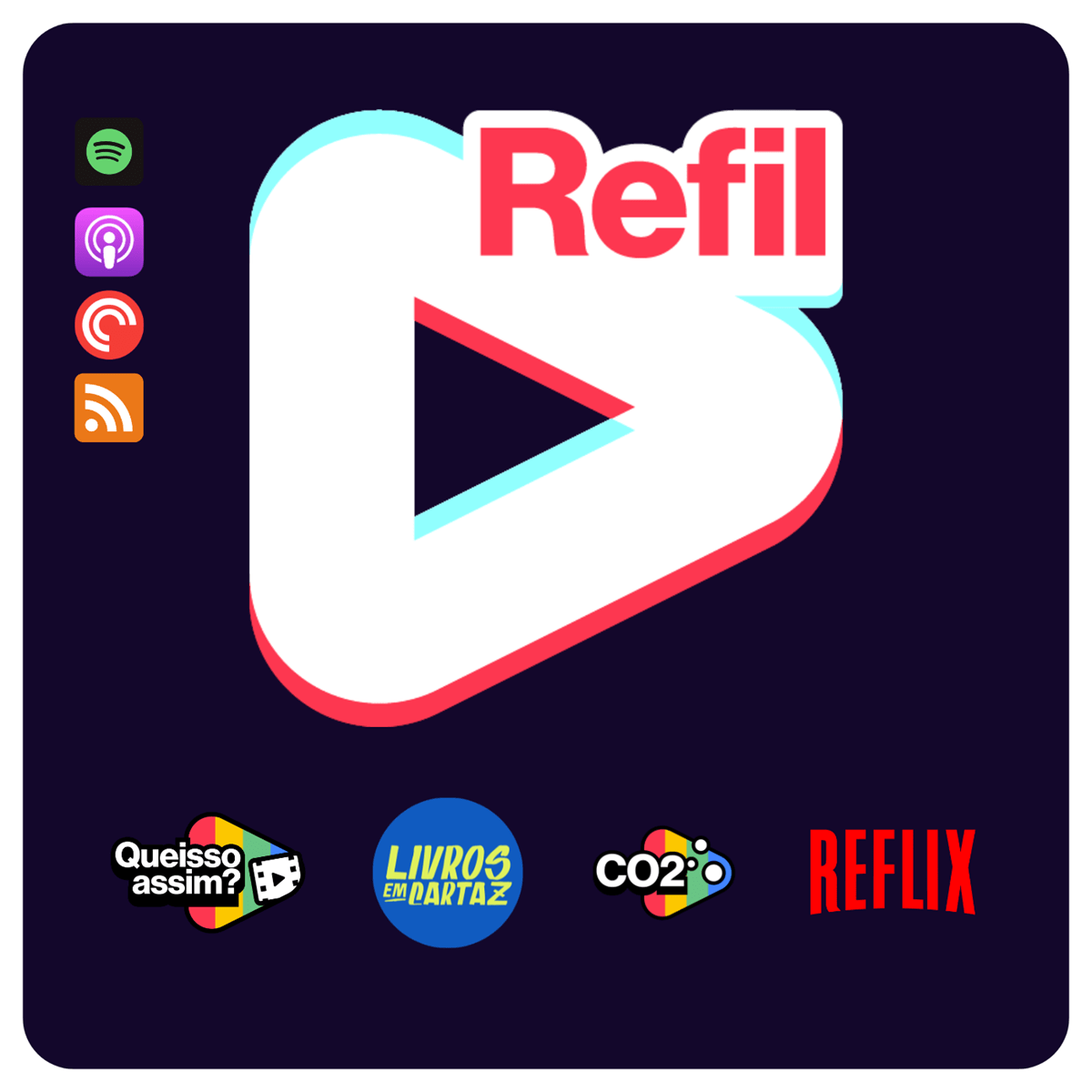 O Portal Refil tem podcast quase todo dia episode artwork