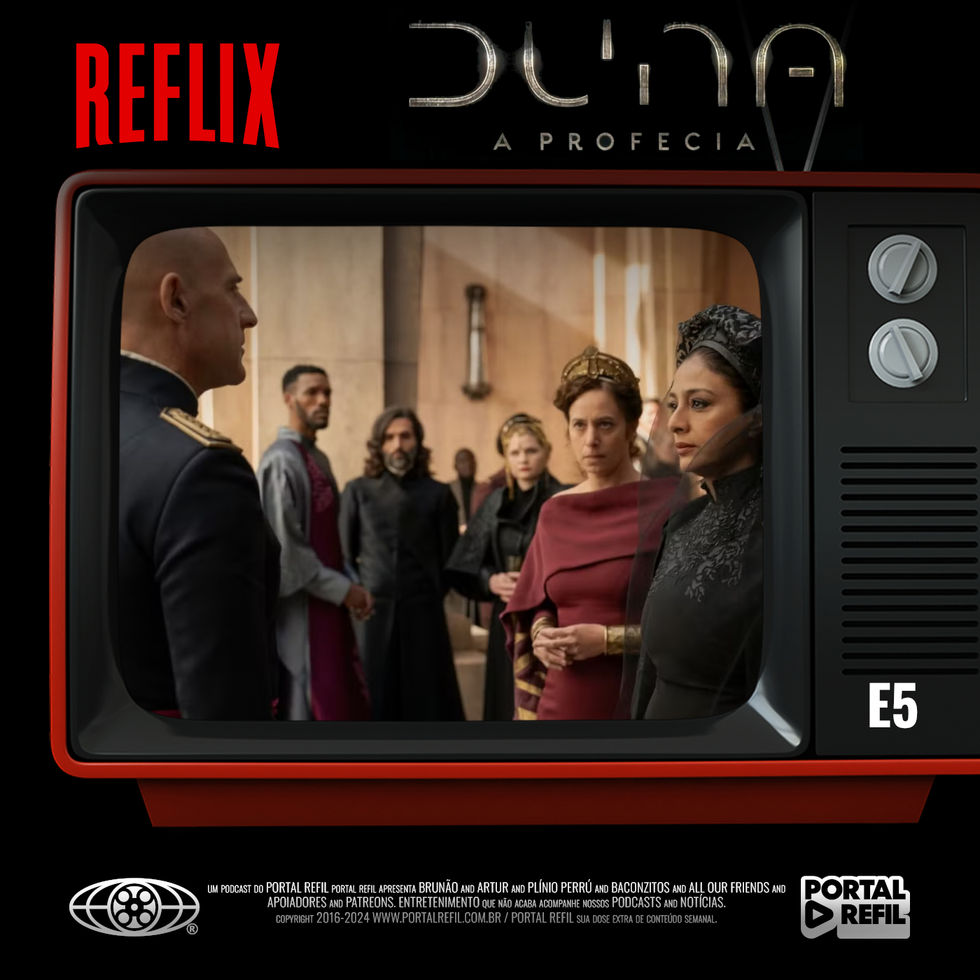 Reflix 142 – Duna: A Profecia s01e05 episode artwork