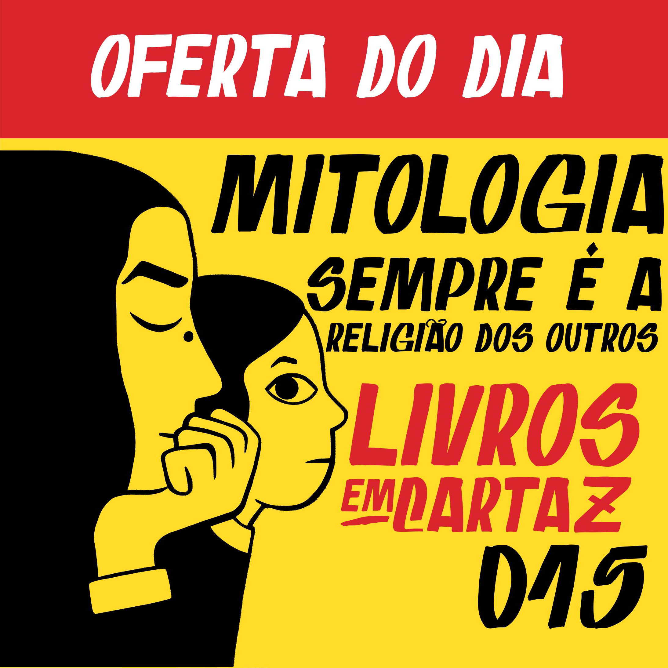 Livros em Cartaz 015 – Mitologia sempre é a religião dos outros episode artwork