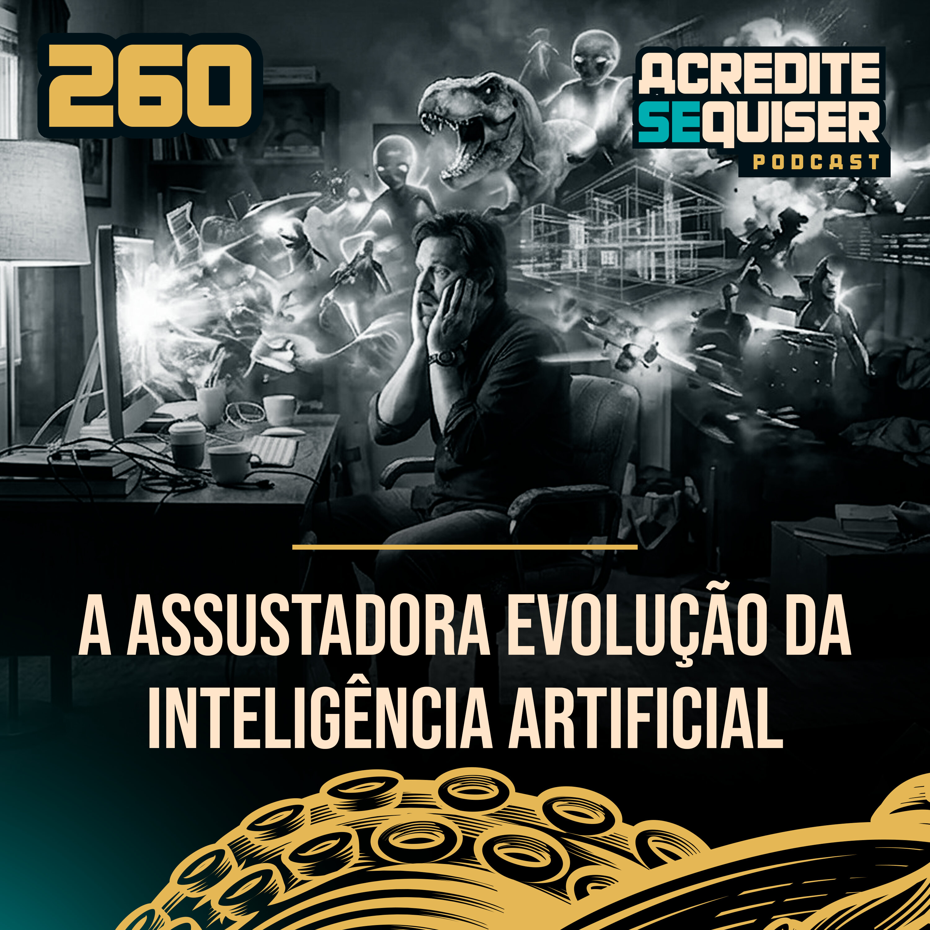 260 - A Assustadora Evolução da Inteligência Artificial episode artwork