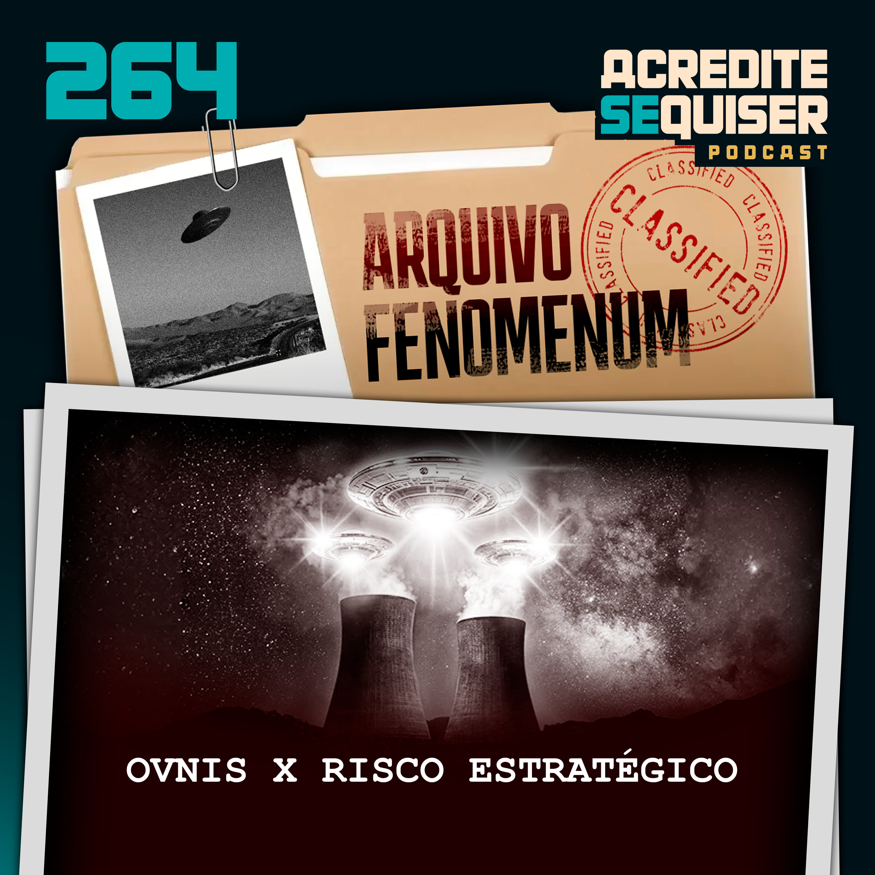 264 - OVNIs x Risco Estratégico episode artwork
