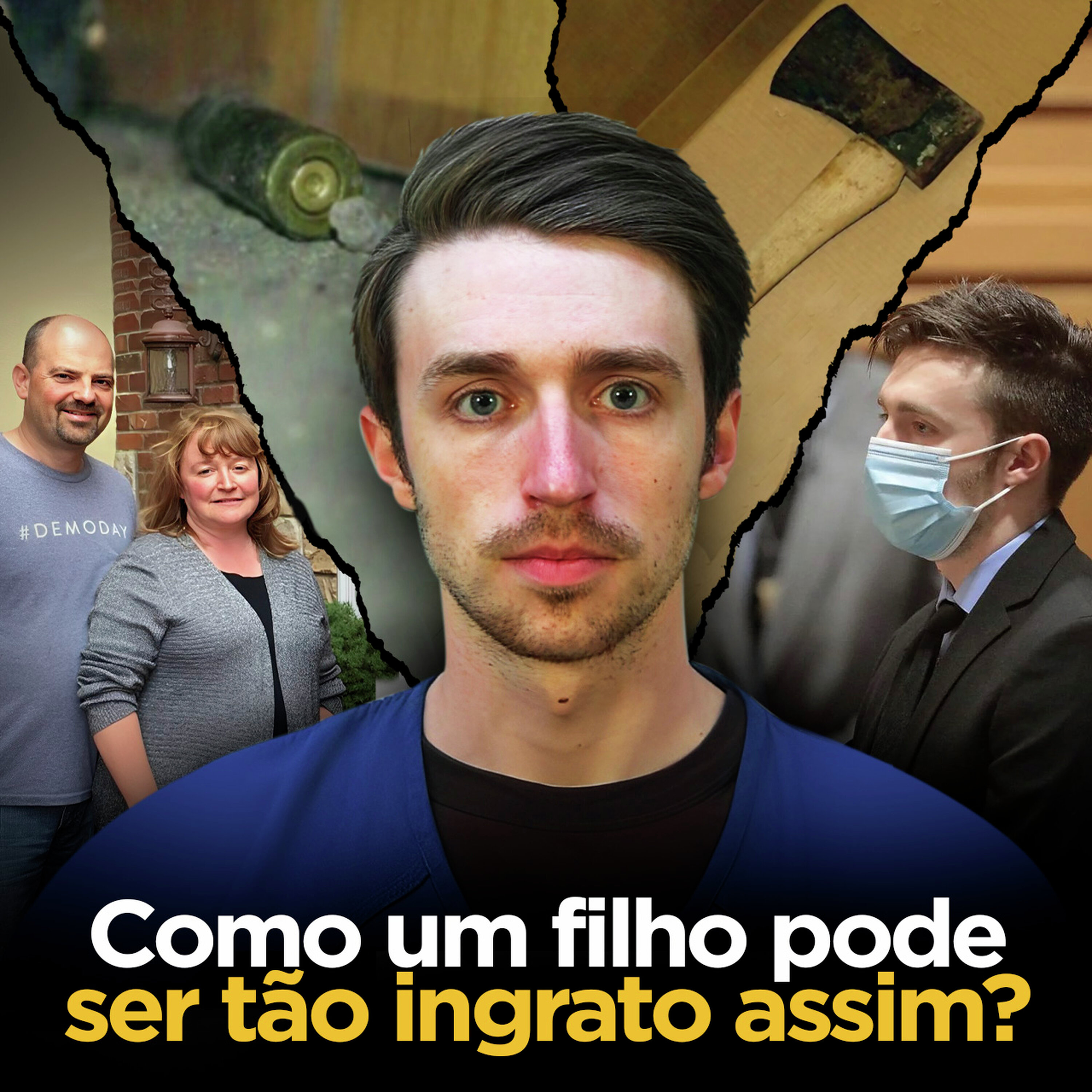 Desmembrou os pais porque não queria trabalhar | Chandler Halderson