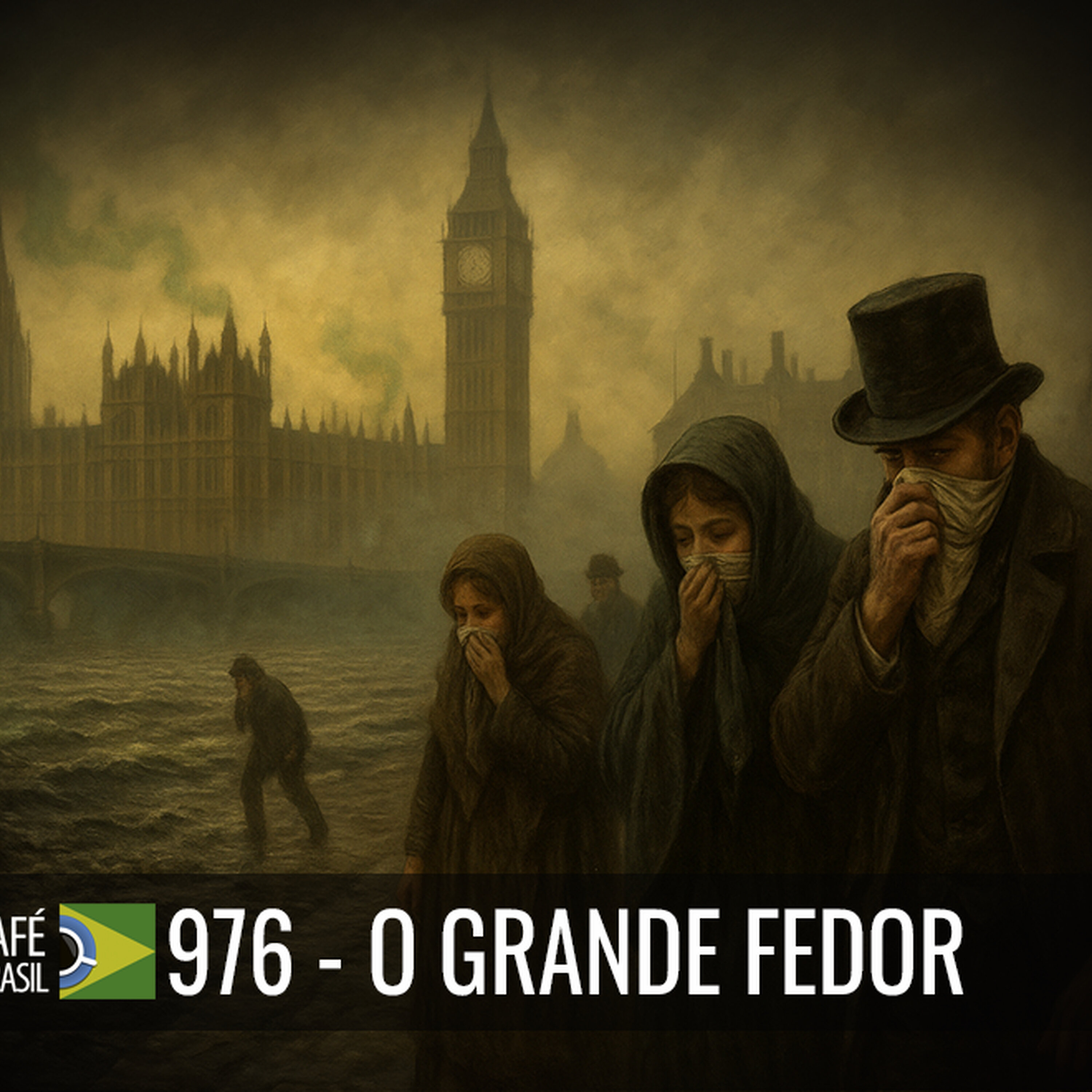 Café Brasil 976 - O Grande Fedor: Como o Esgoto Salvou a Civilização episode artwork