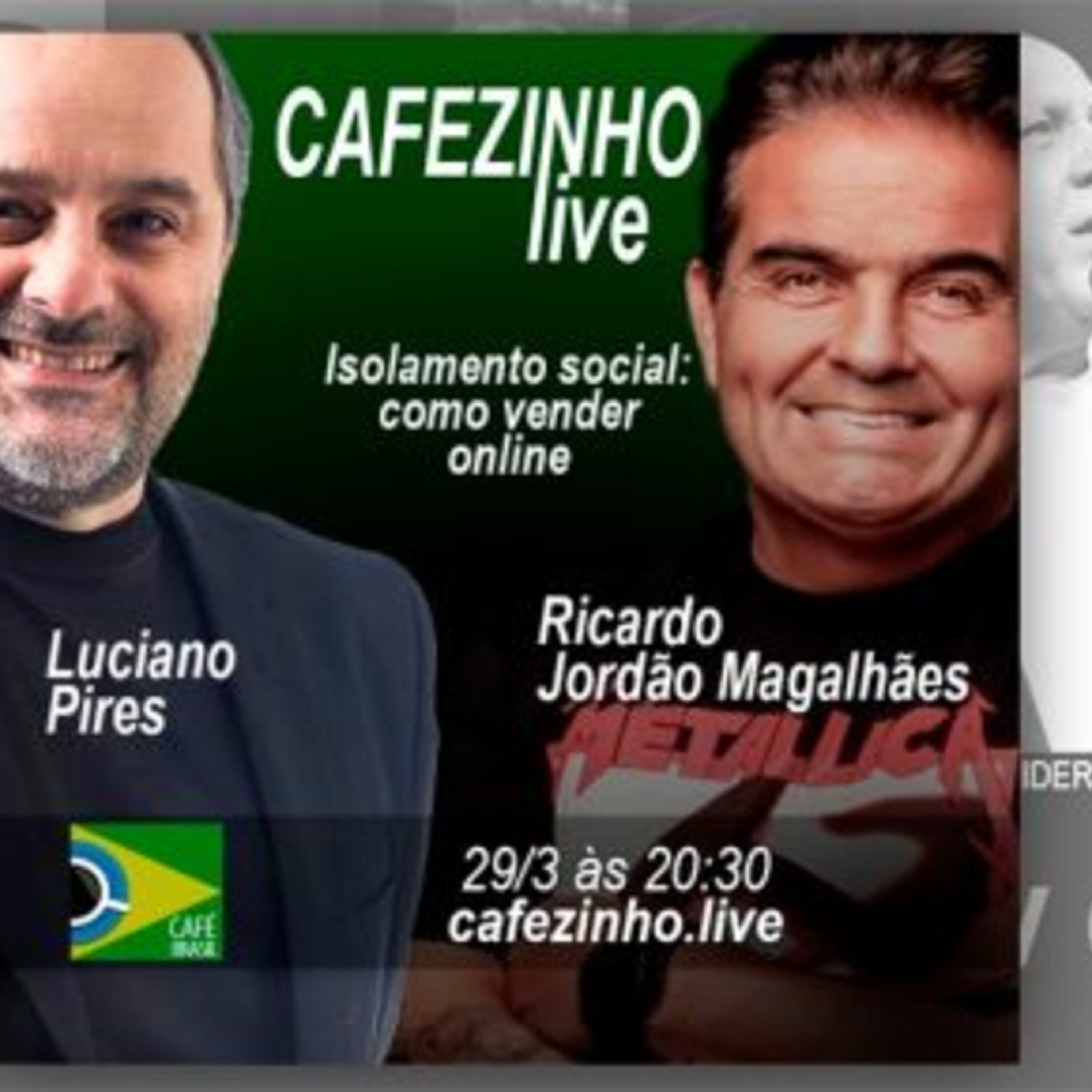 Café Brasil 712 – Cafezinho Live – Ricardo Jordão Magalhães episode artwork