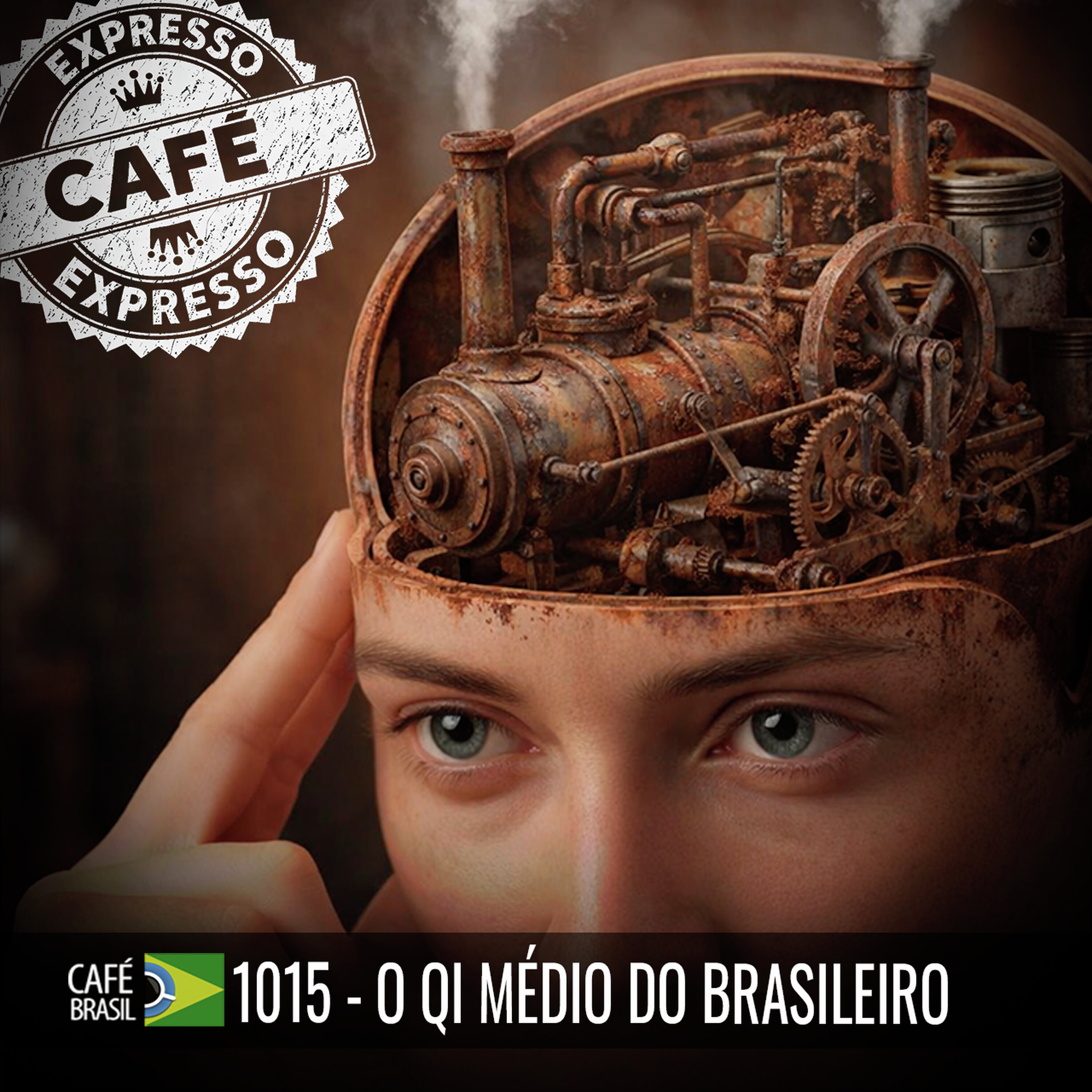 Café Brasil Expresso 1015 - O QI medio do brasileiro. Puxando o pais pra baixo