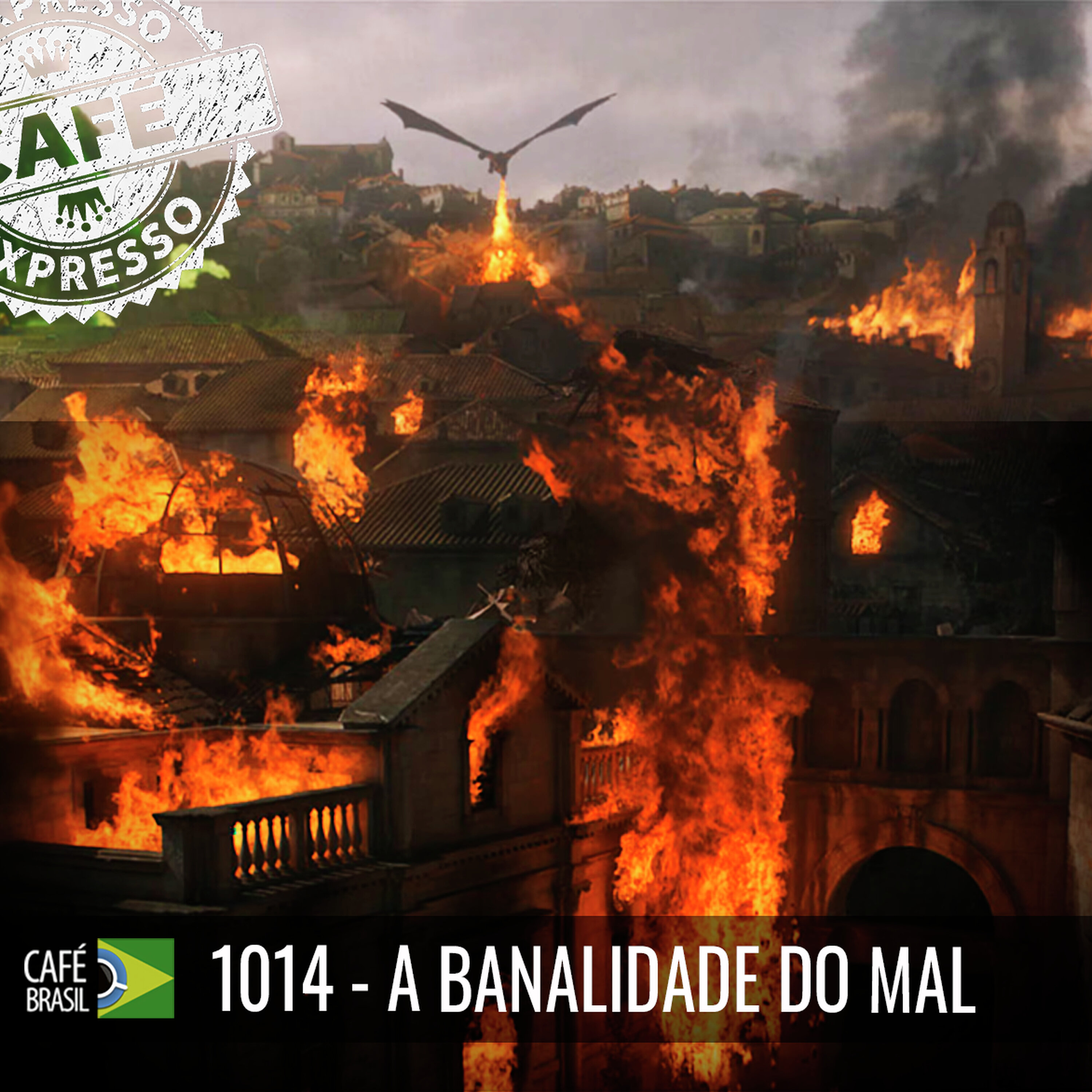 Café Brasil Expresso 1014 - A banalidade do mal-Mude, palavras, mude a percepção.